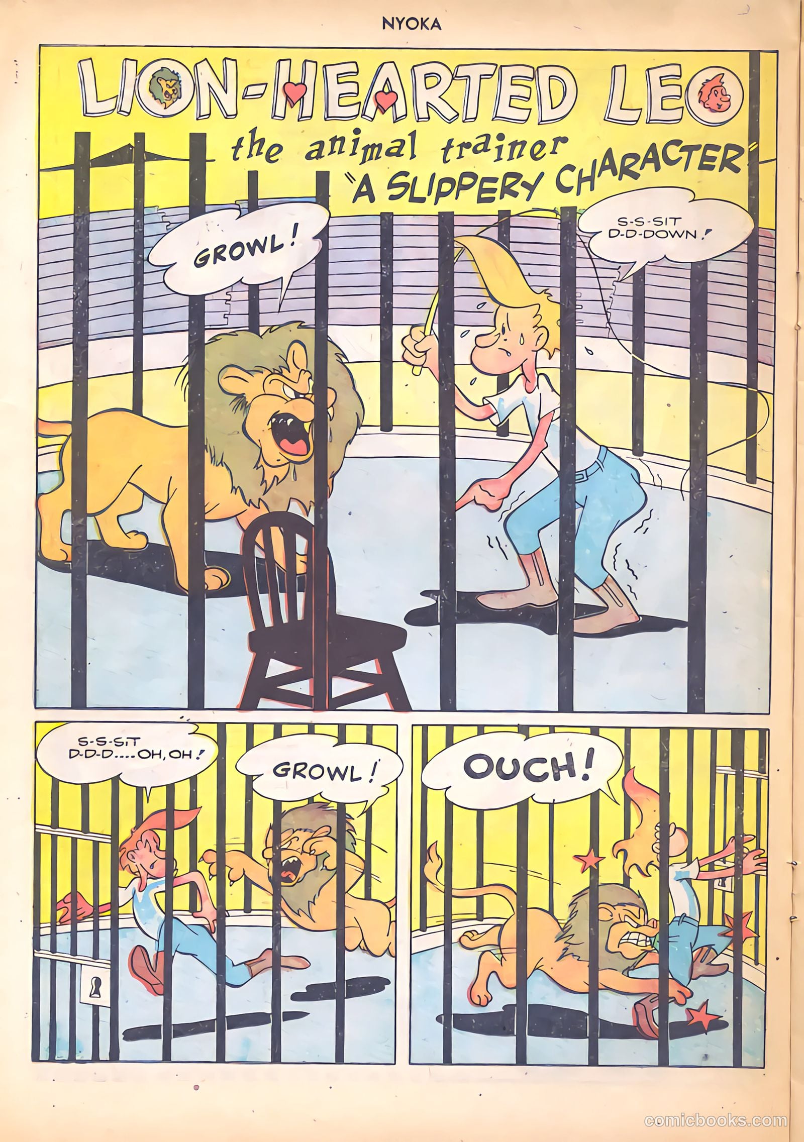 Nyoka the Jungle Girl #18 (1948) — page 14 of 36
