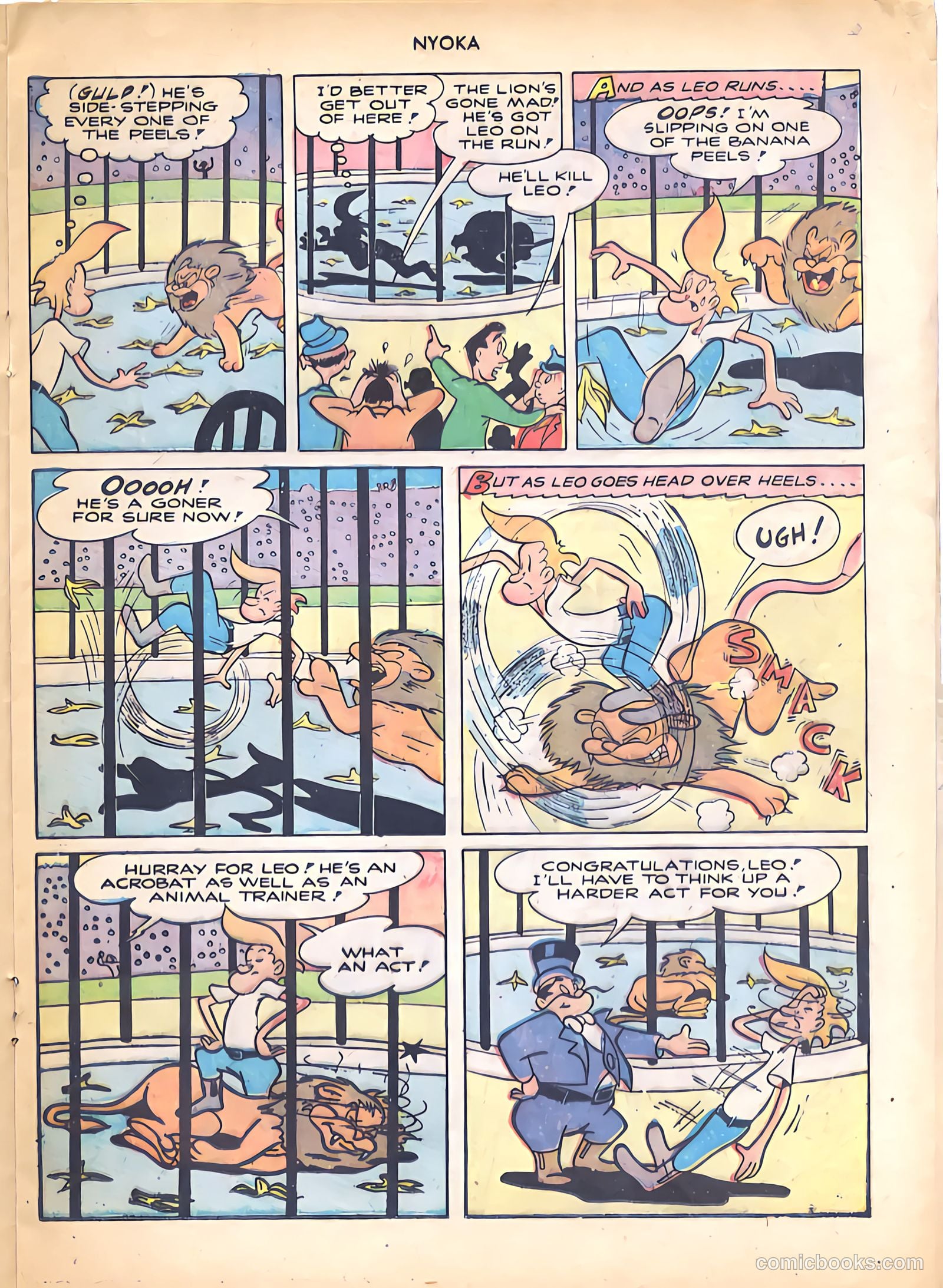 Nyoka the Jungle Girl #18 (1948) — page 17 of 36