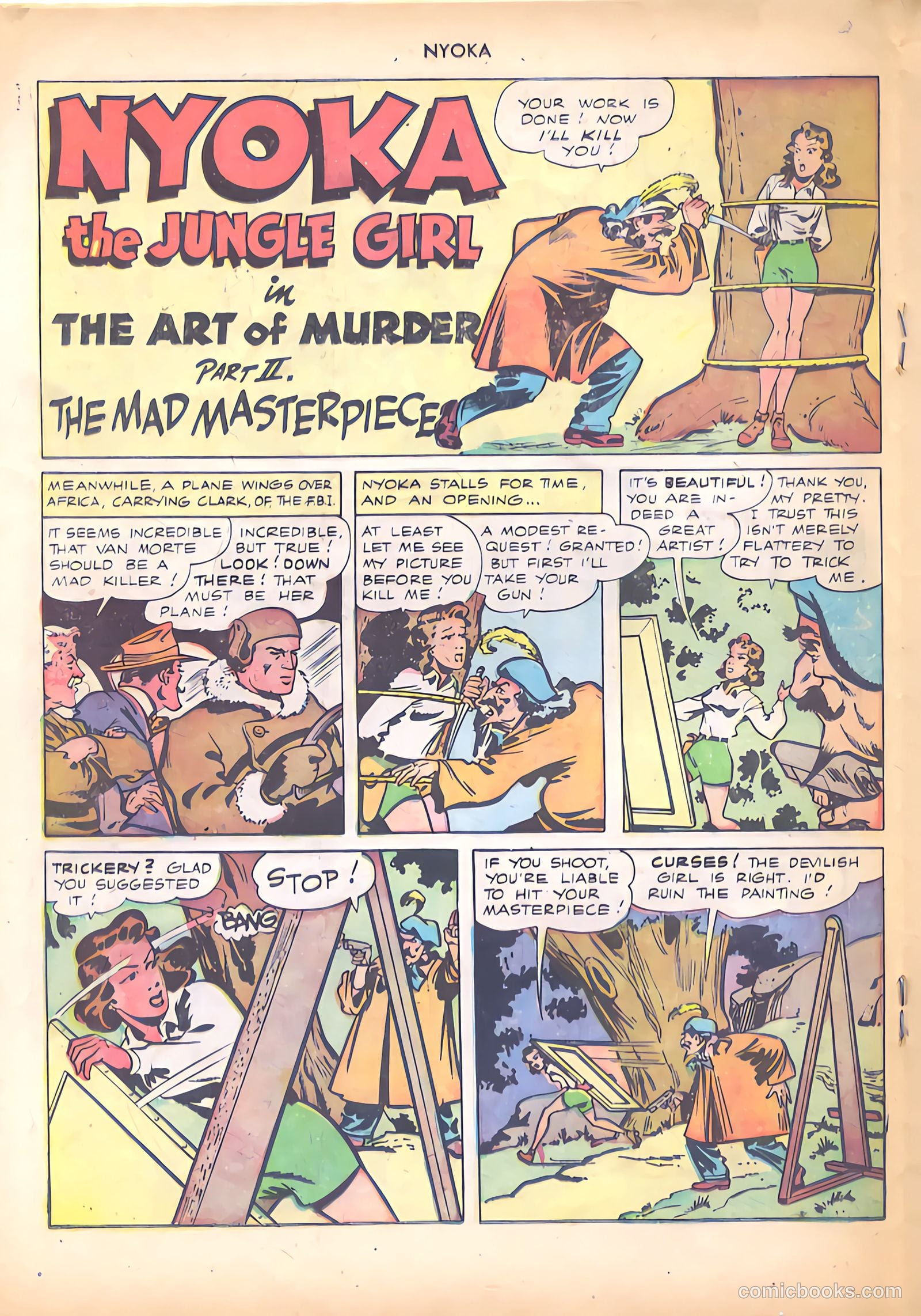 Nyoka the Jungle Girl #18 (1948) — page 18 of 36