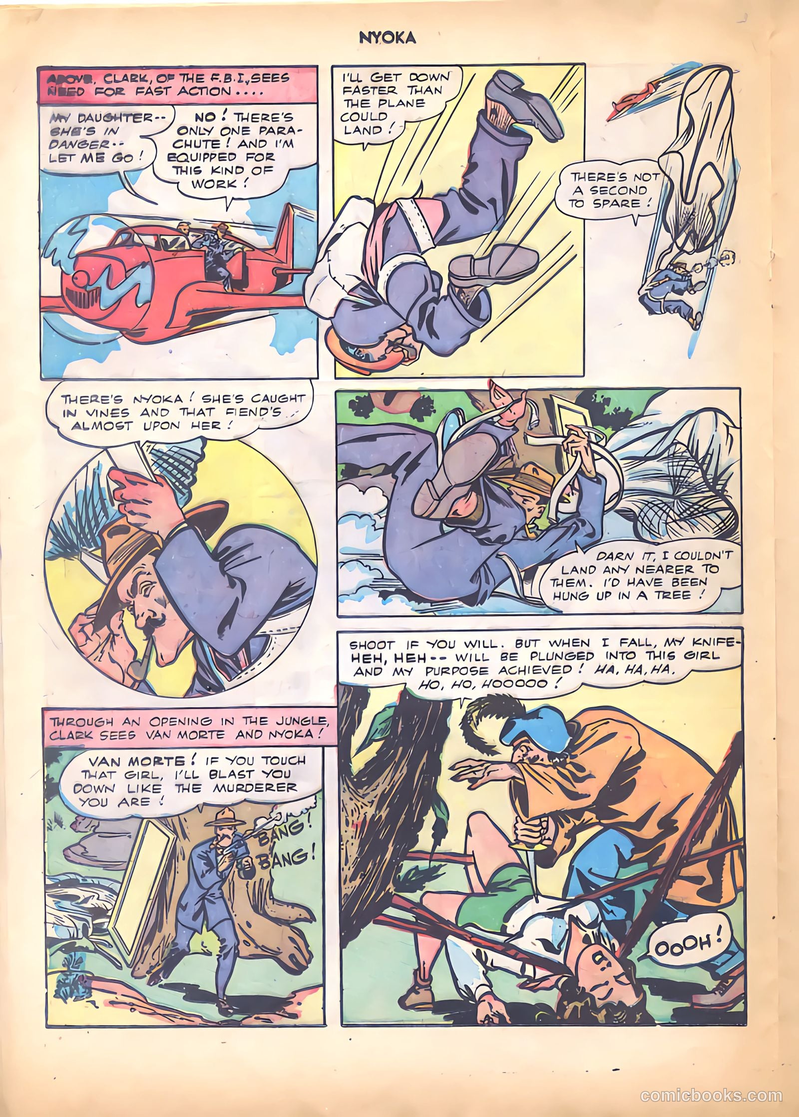 Nyoka the Jungle Girl #18 (1948) — page 20 of 36