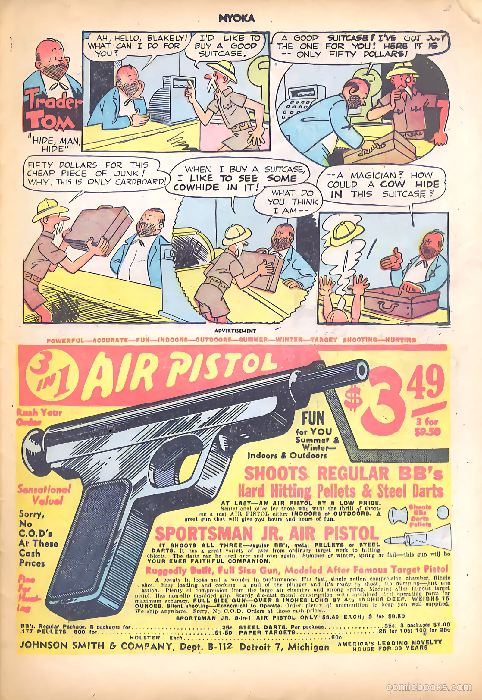 Nyoka the Jungle Girl #18 (1948) — page 23 of 36