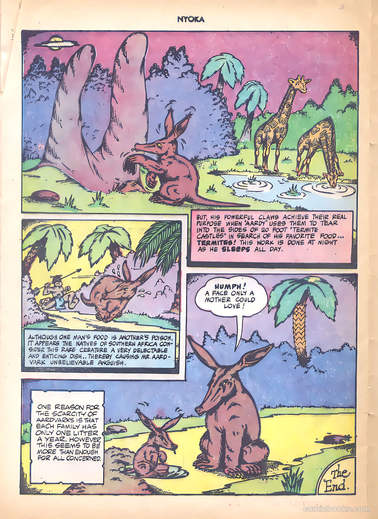 Nyoka the Jungle Girl #18 (1948) — page 28 of 36