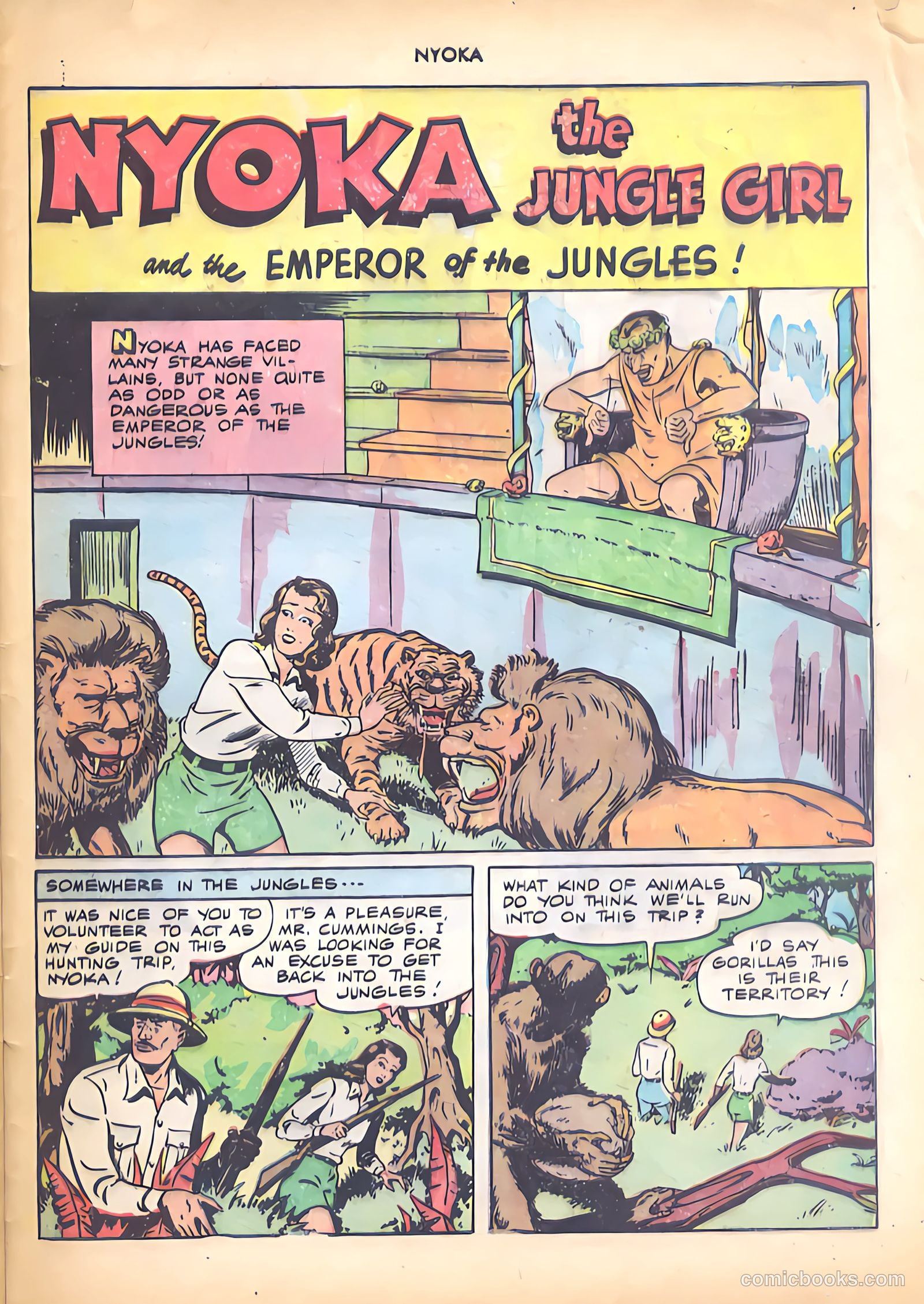 Nyoka the Jungle Girl #18 (1948) — page 29 of 36