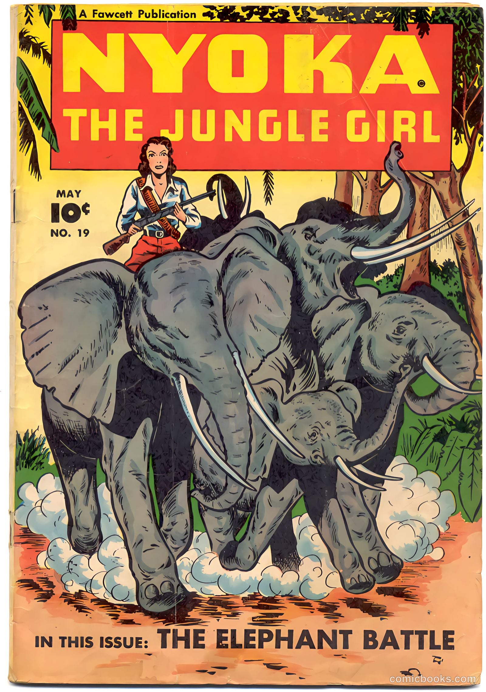 Nyoka the Jungle Girl #19