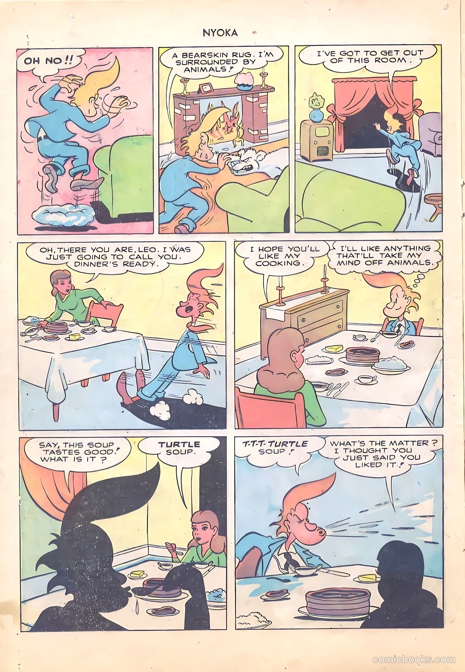 Nyoka the Jungle Girl #19 (1948) — page 14 of 36