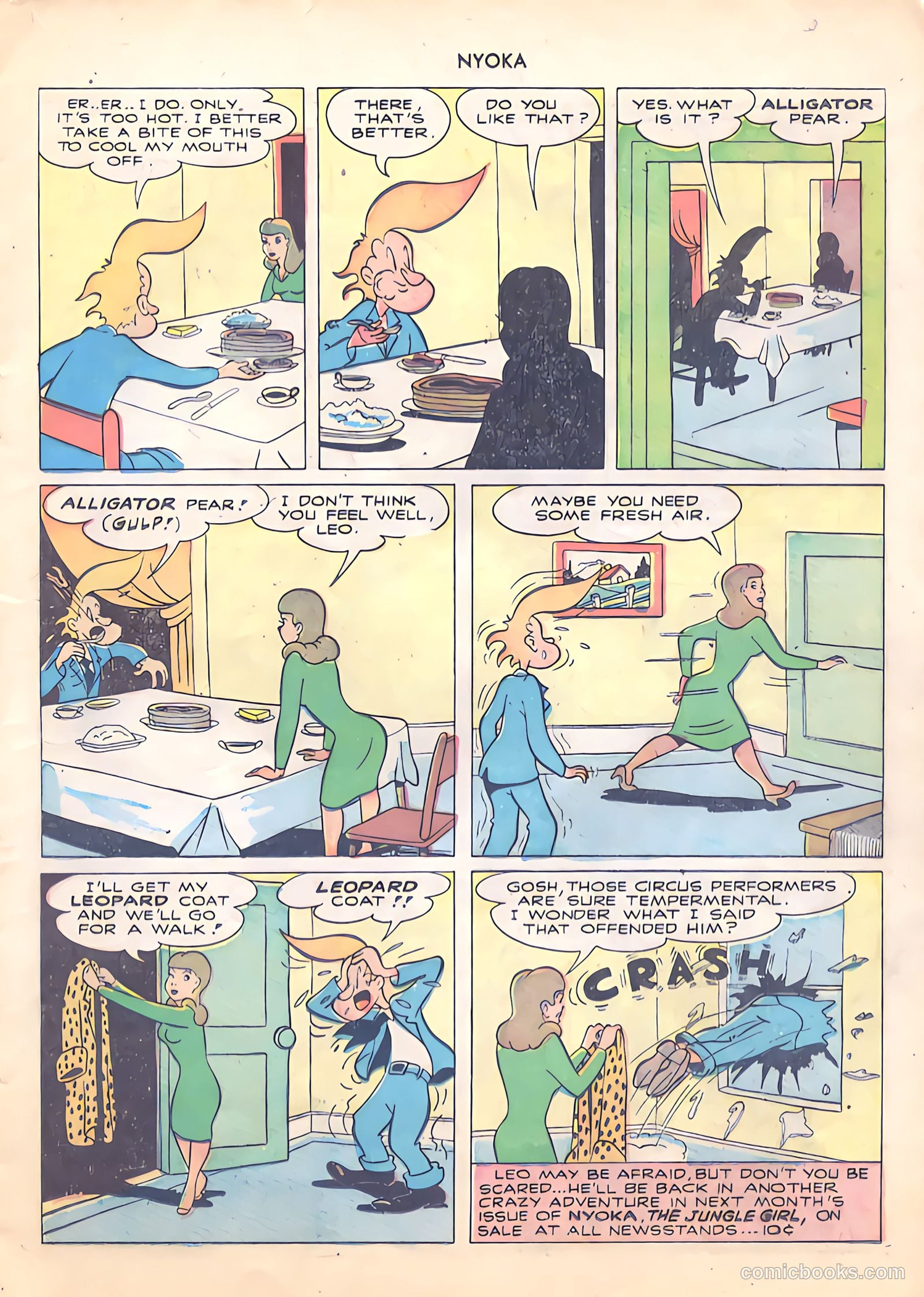 Nyoka the Jungle Girl #19 (1948) — page 15 of 36