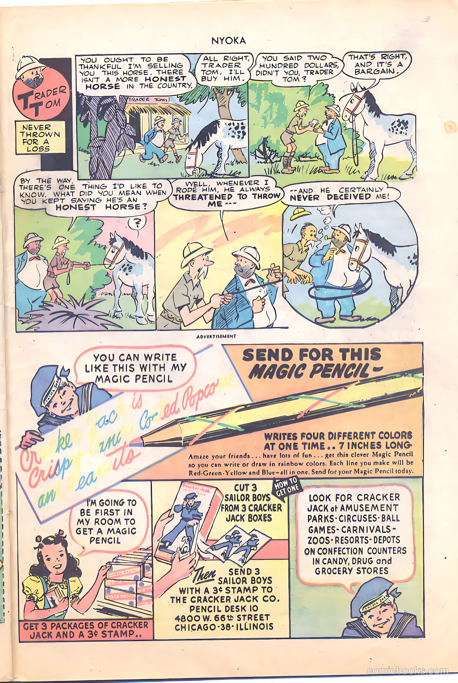 Nyoka the Jungle Girl #19 (1948) — page 23 of 36