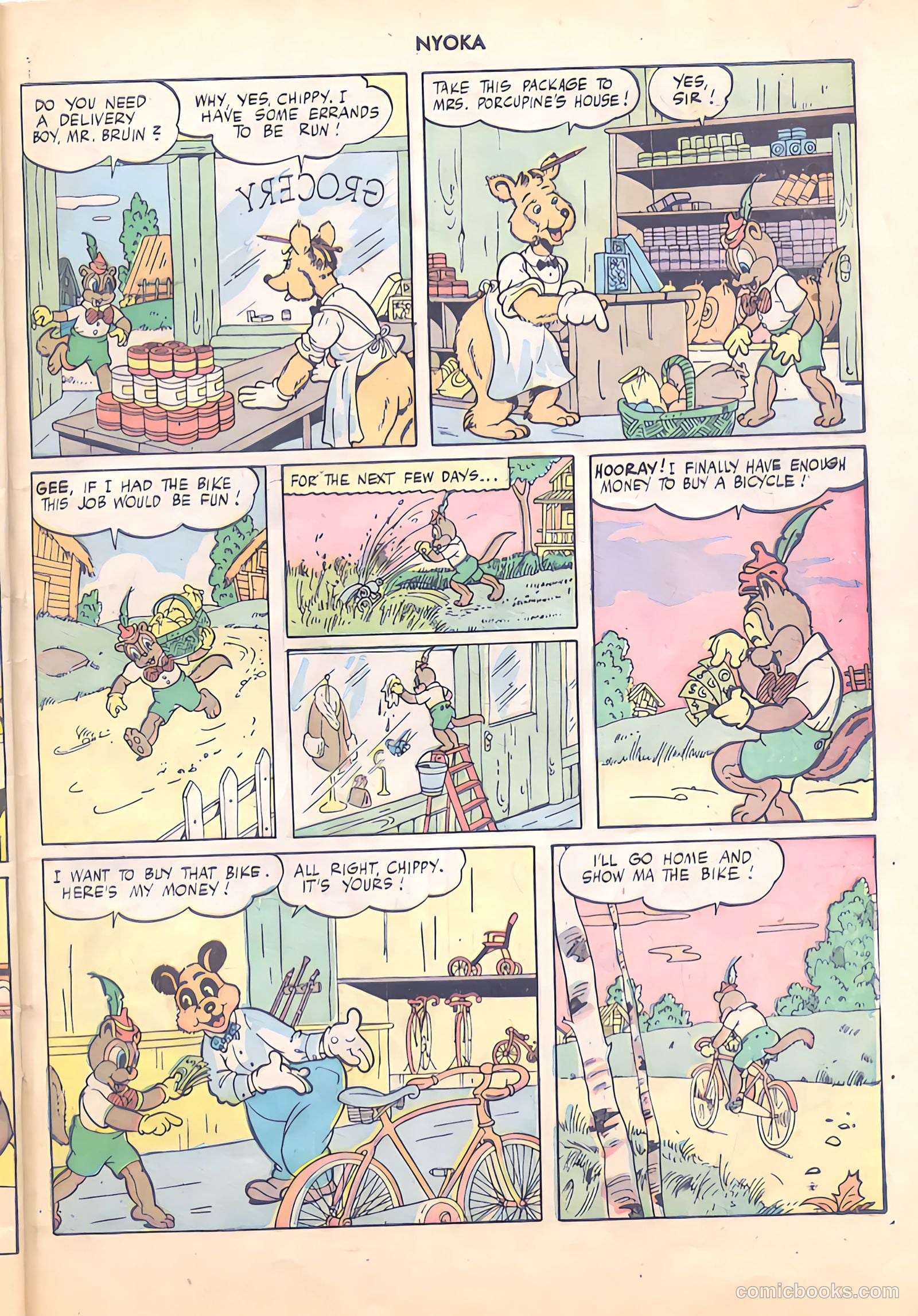 Nyoka the Jungle Girl #19 (1948) — page 27 of 36