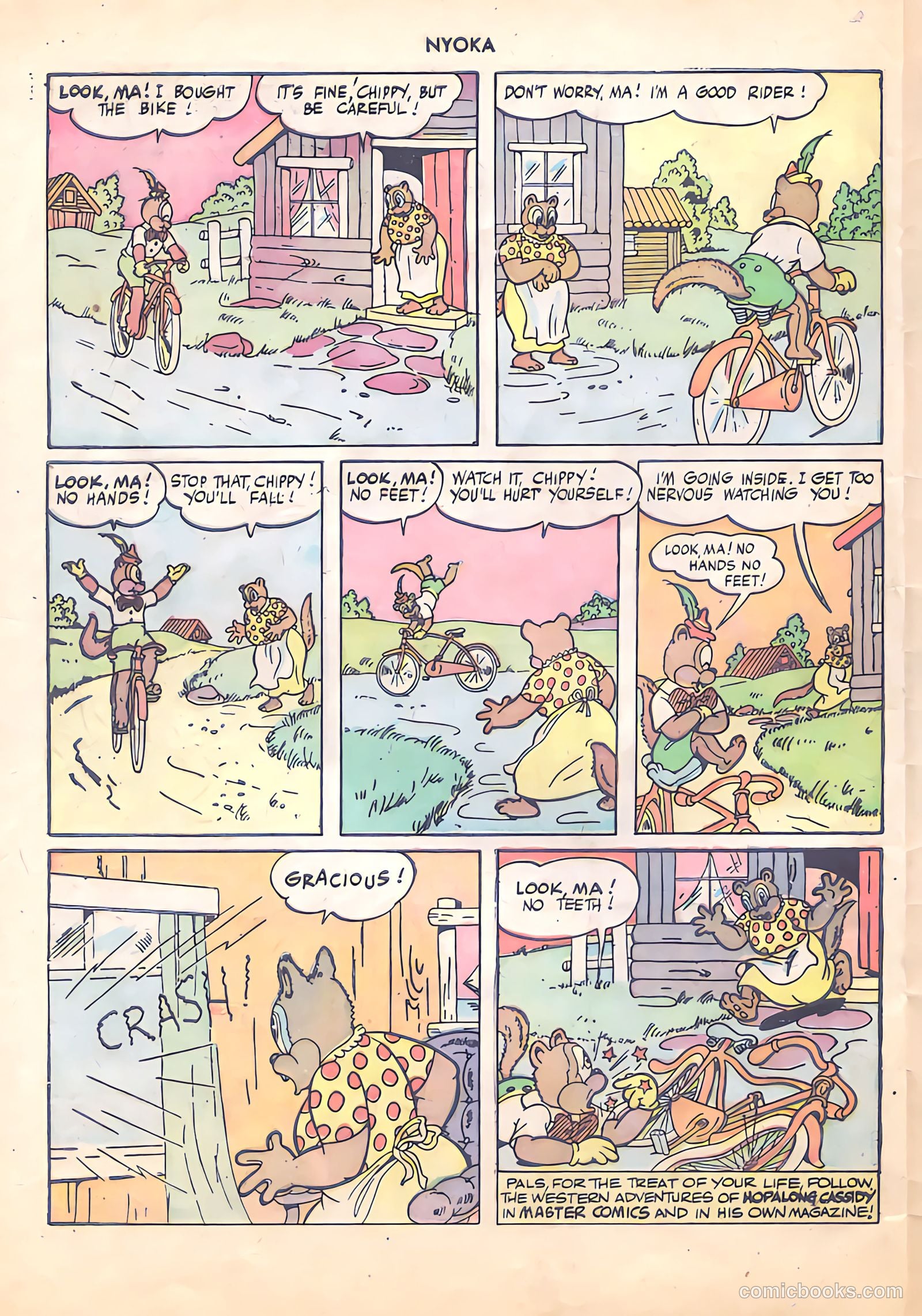 Nyoka the Jungle Girl #19 (1948) — page 28 of 36