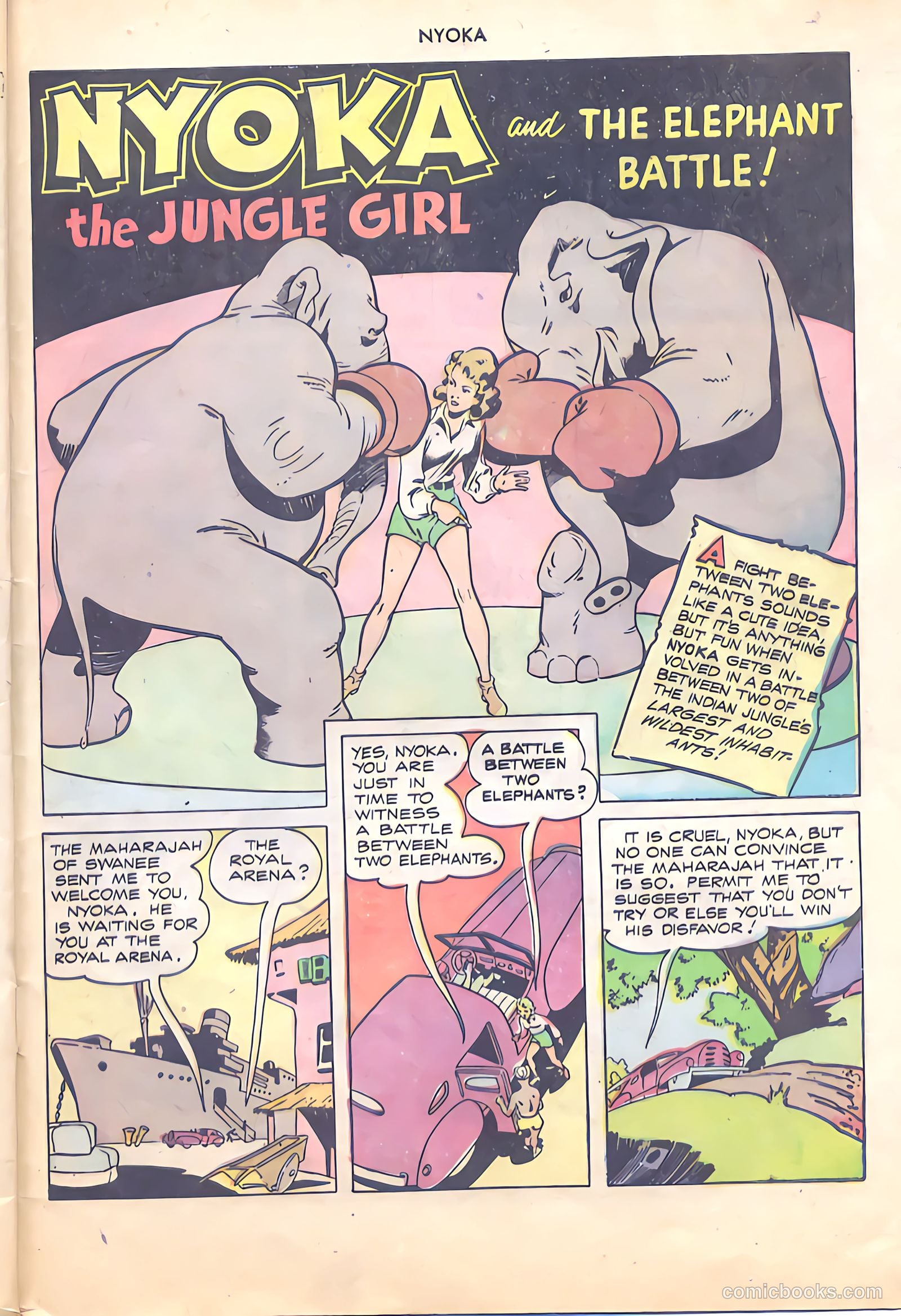Nyoka the Jungle Girl #19 (1948) — page 29 of 36