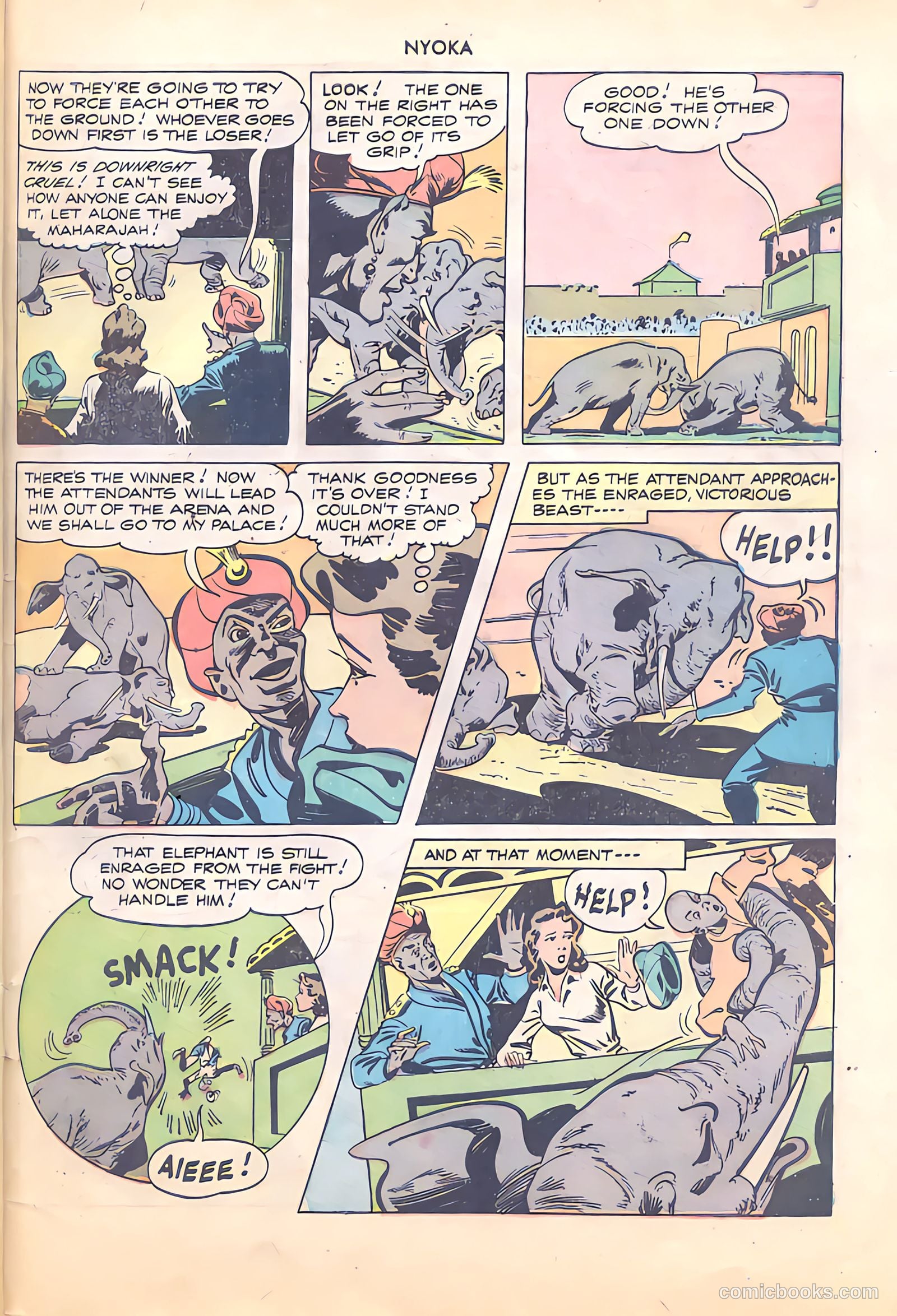 Nyoka the Jungle Girl #19 (1948) — page 31 of 36