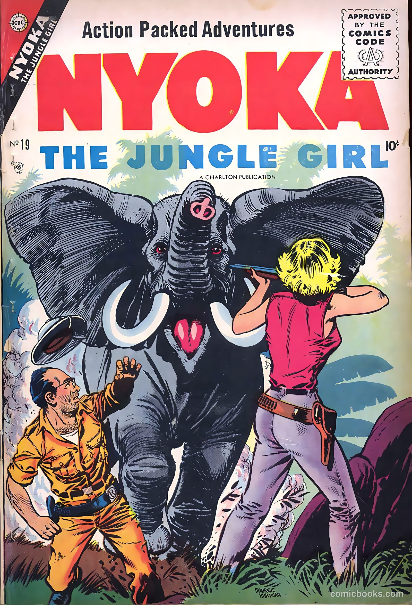 Nyoka the Jungle Girl #19