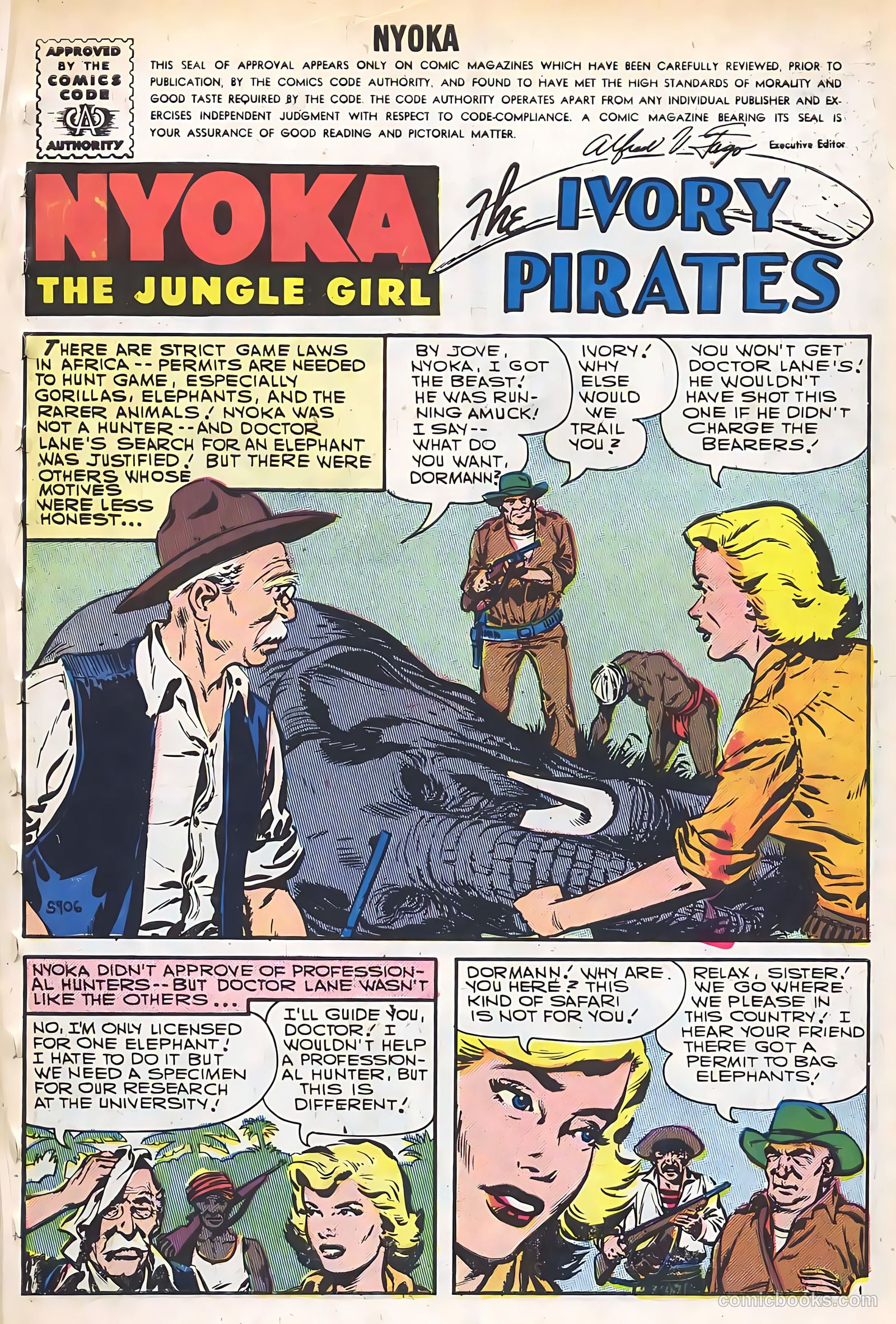 Nyoka the Jungle Girl #19 (1957) — page 3 of 36