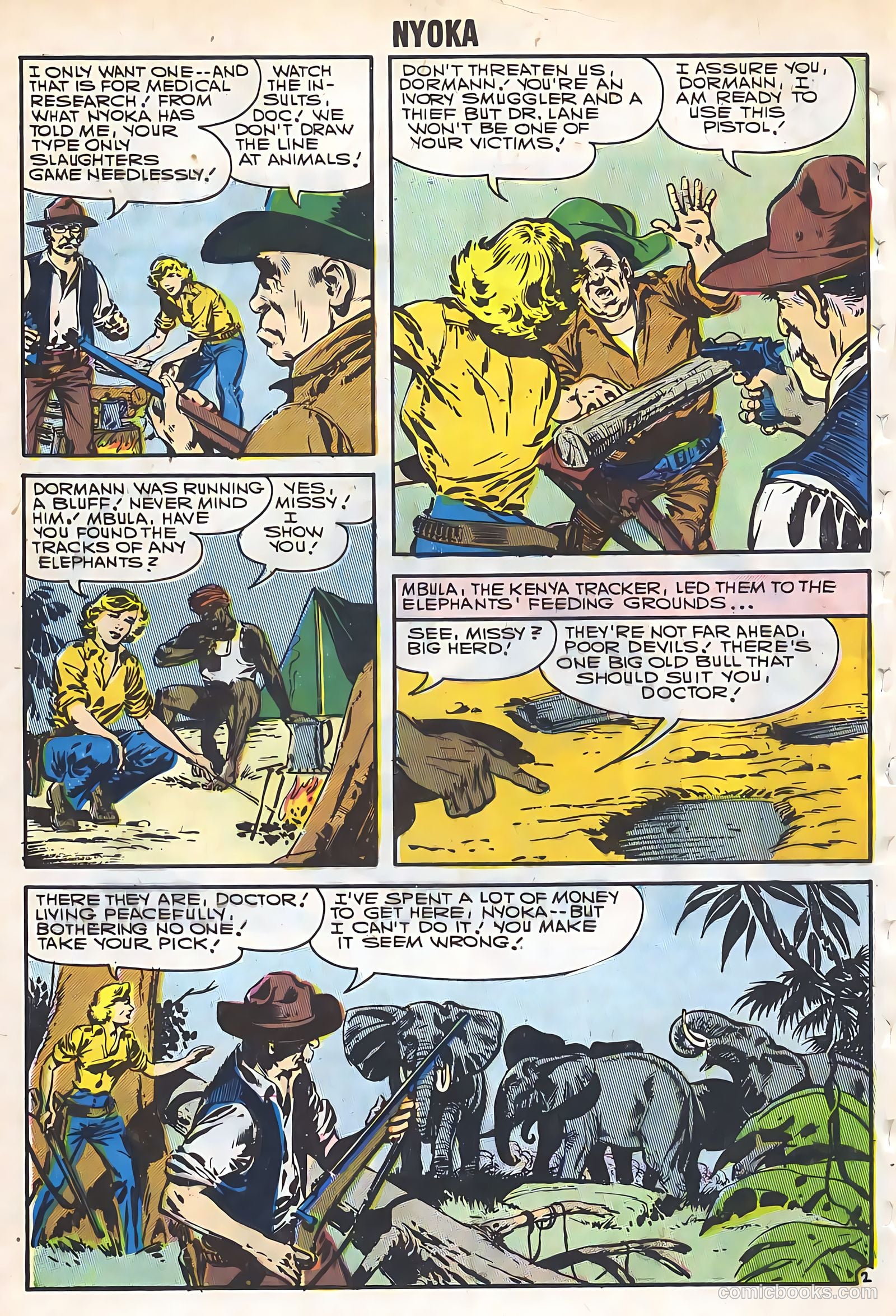 Nyoka the Jungle Girl #19 (1957) — page 4 of 36