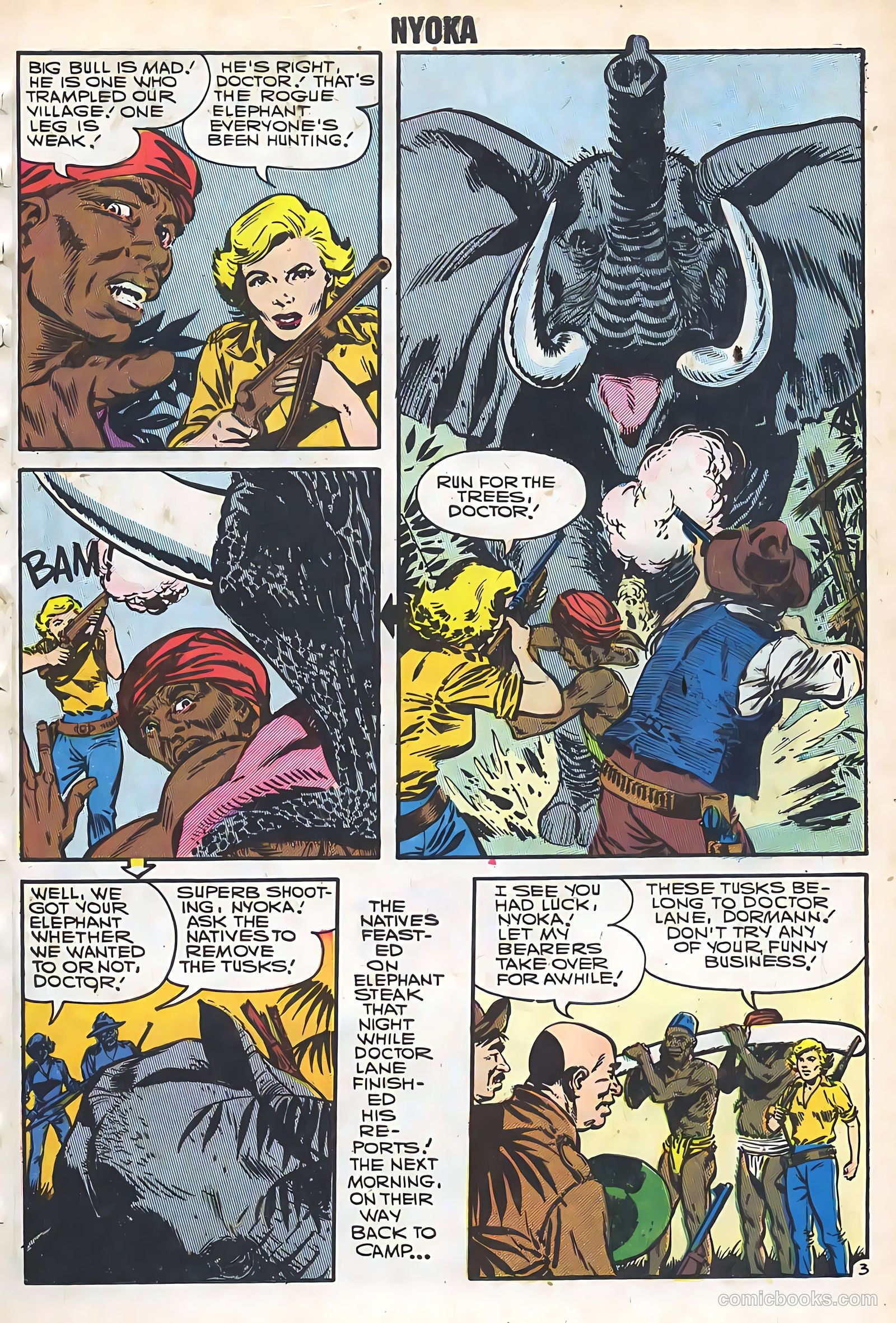 Nyoka the Jungle Girl #19 (1957) — page 5 of 36