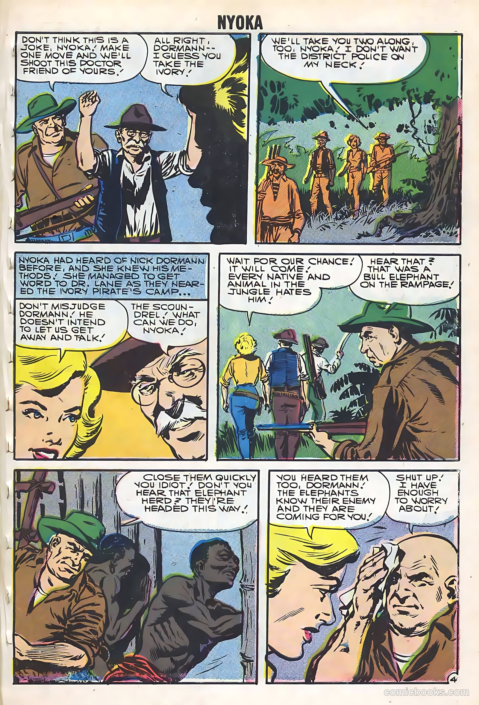 Nyoka the Jungle Girl #19 (1957) — page 7 of 36