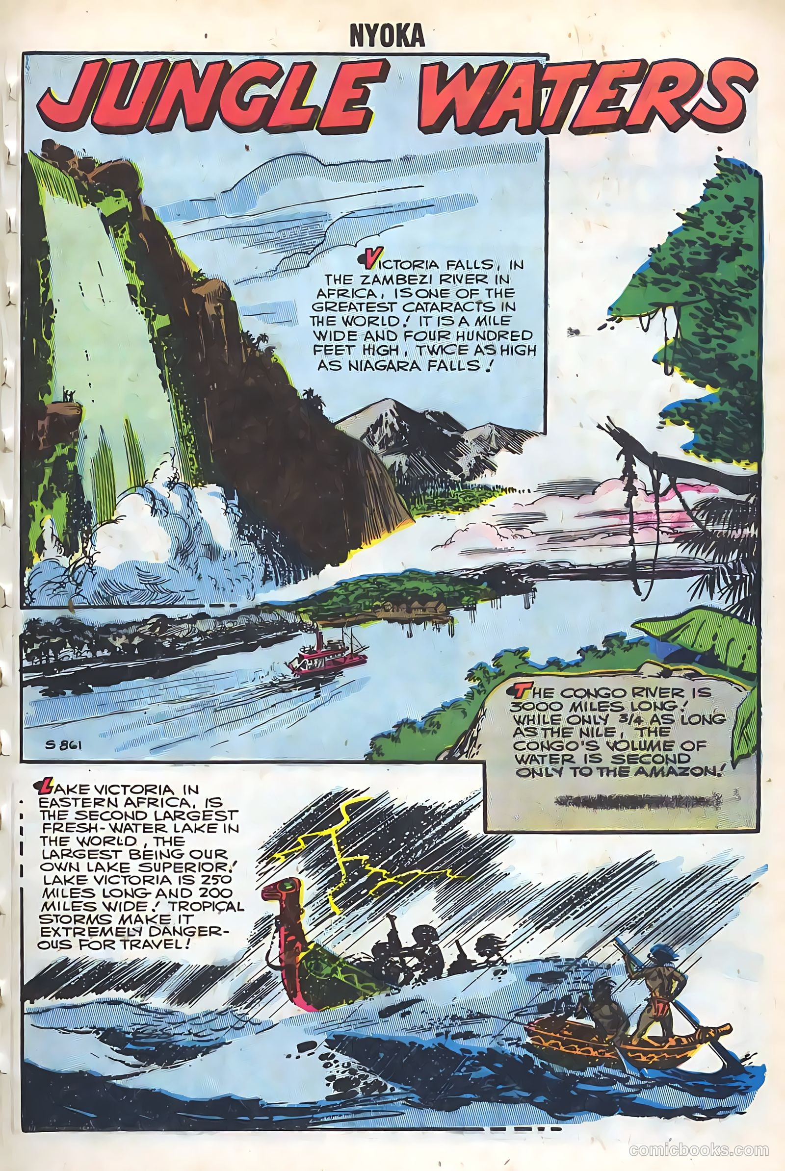 Nyoka the Jungle Girl #19 (1957) — page 9 of 36