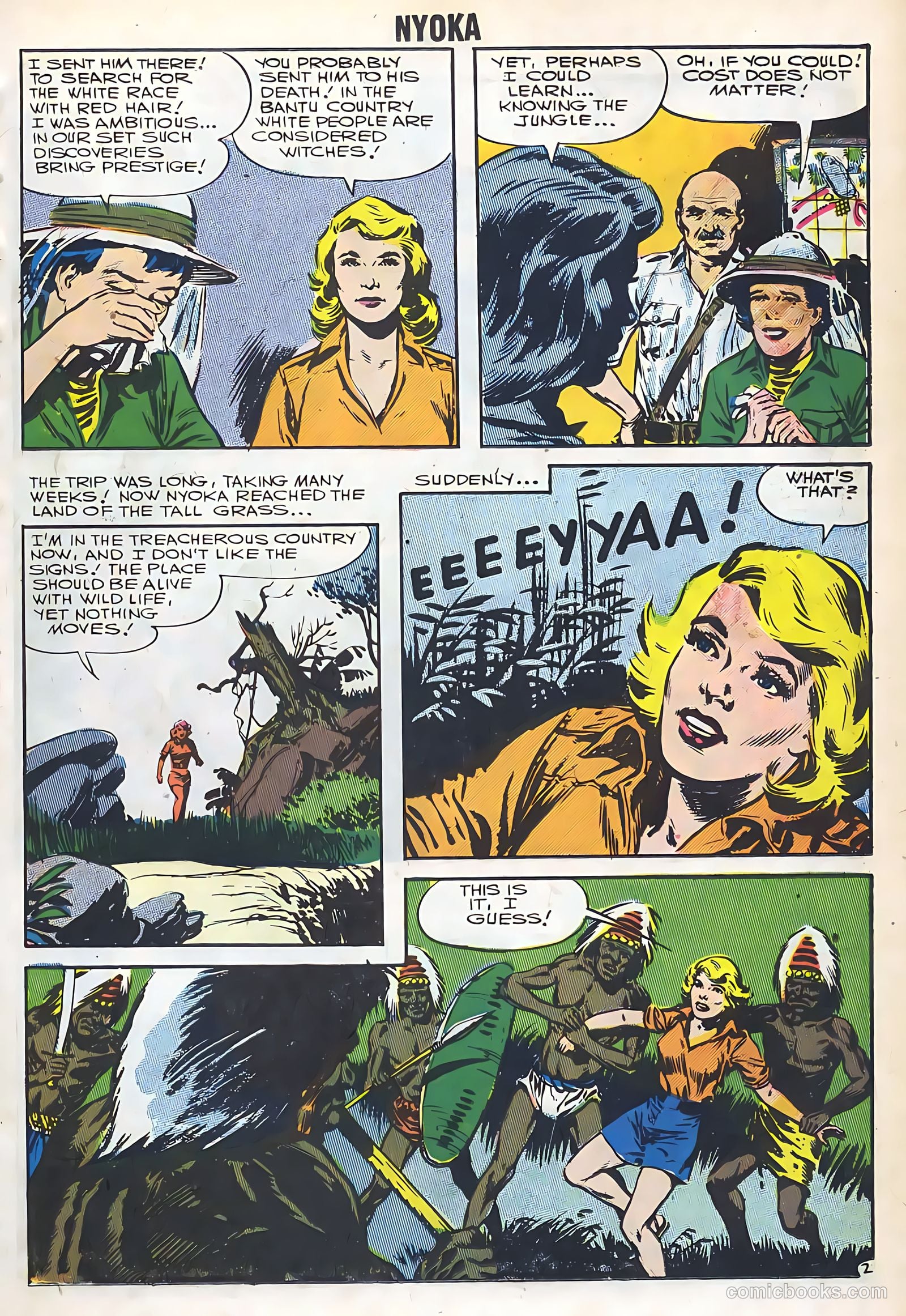 Nyoka the Jungle Girl #19 (1957) — page 11 of 36