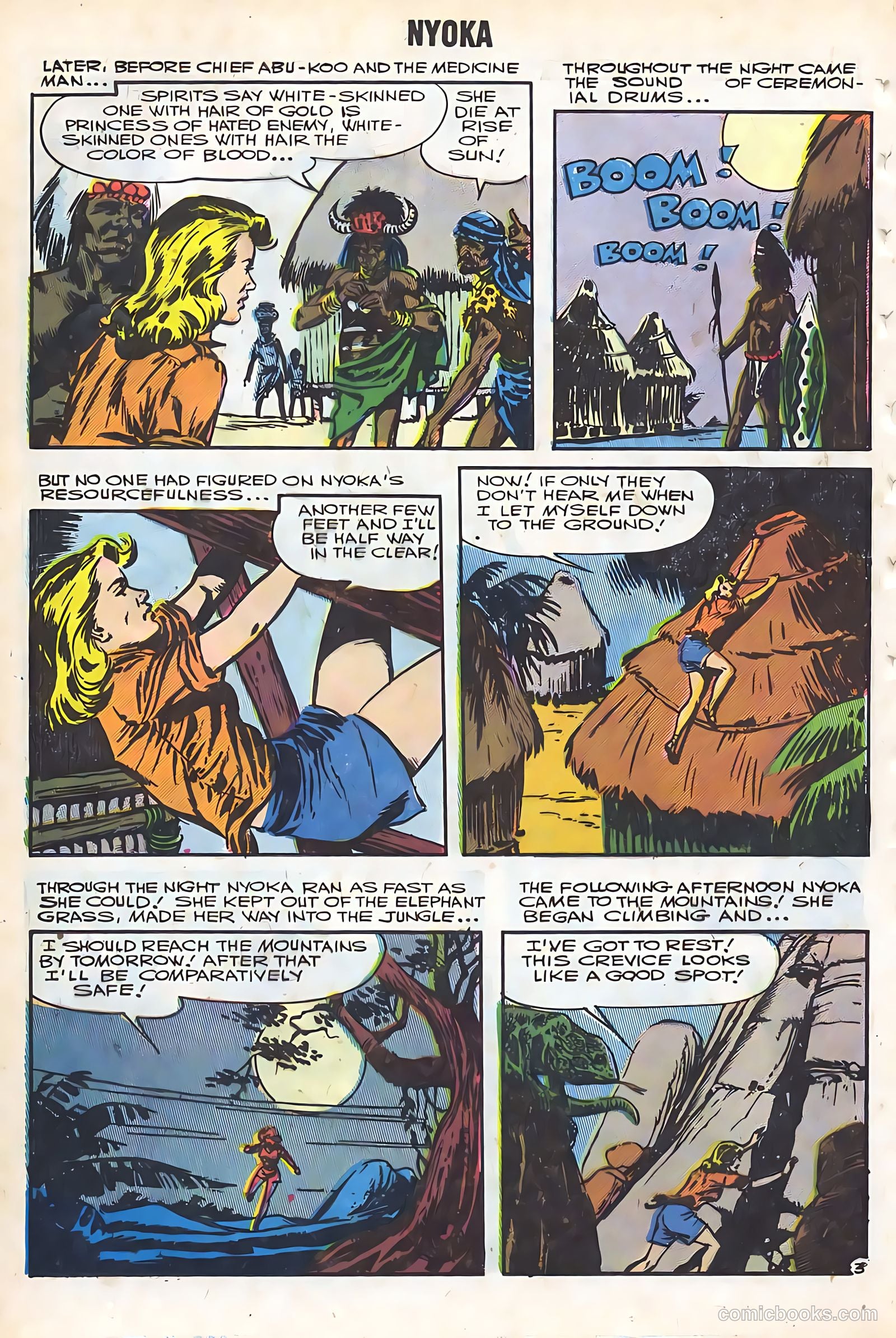 Nyoka the Jungle Girl #19 (1957) — page 12 of 36