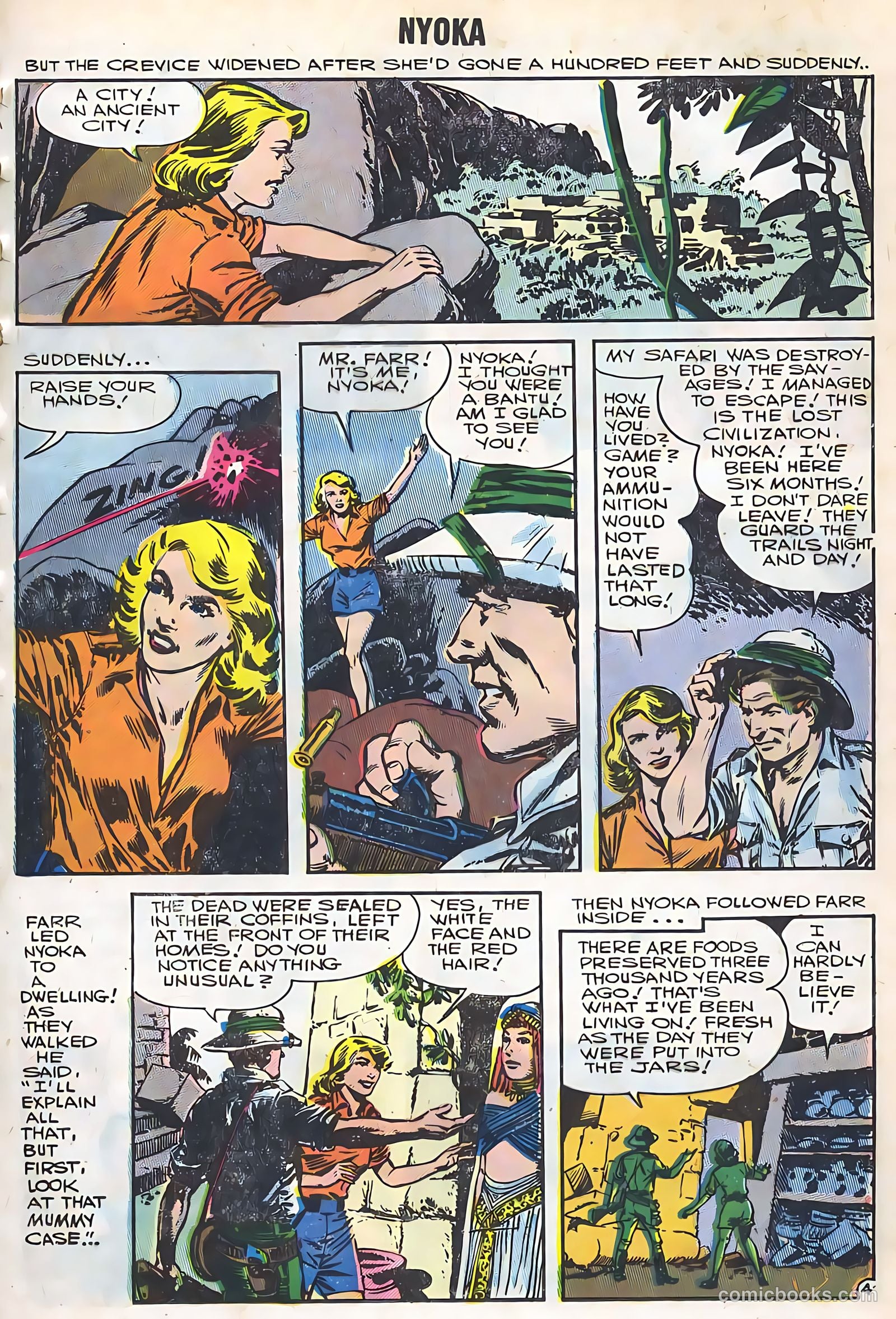 Nyoka the Jungle Girl #19 (1957) — page 13 of 36