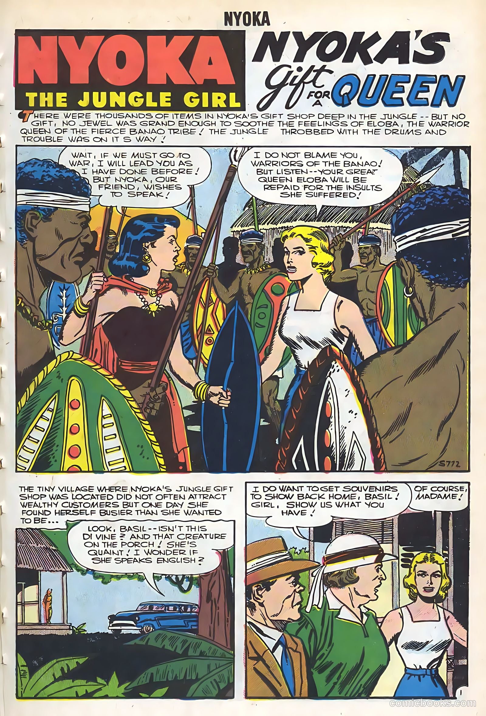 Nyoka the Jungle Girl #19 (1957) — page 19 of 36