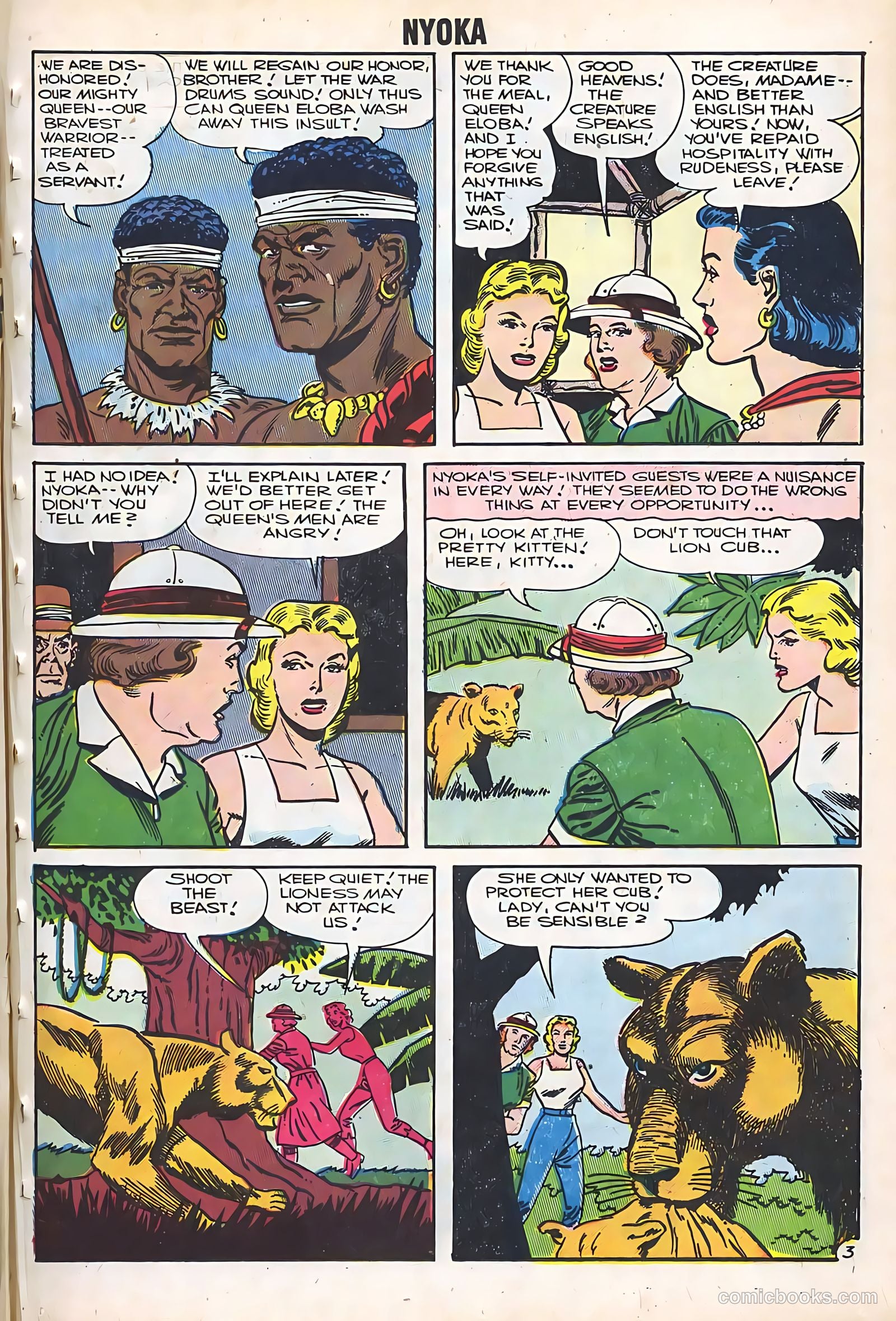 Nyoka the Jungle Girl #19 (1957) — page 21 of 36