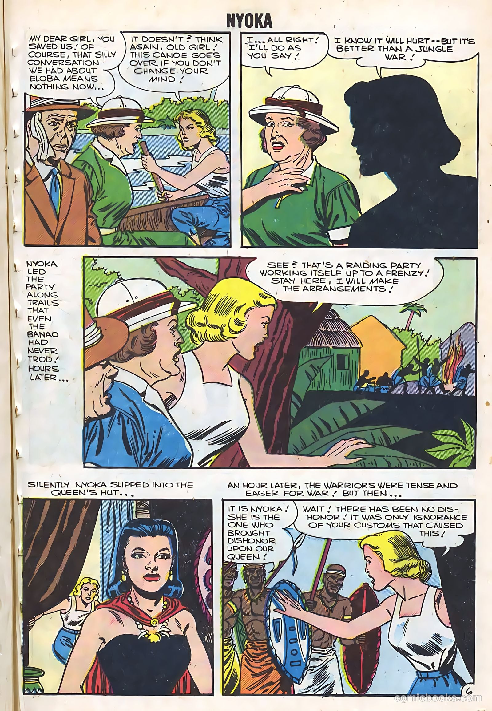Nyoka the Jungle Girl #19 (1957) — page 25 of 36