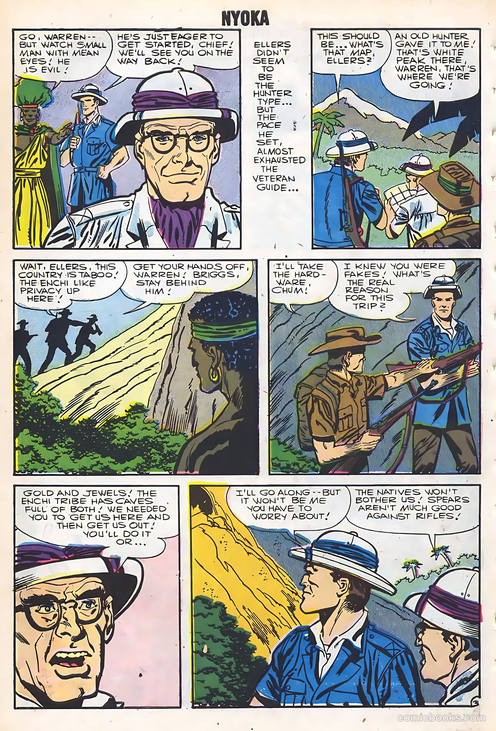 Nyoka the Jungle Girl #19 (1957) — page 30 of 36