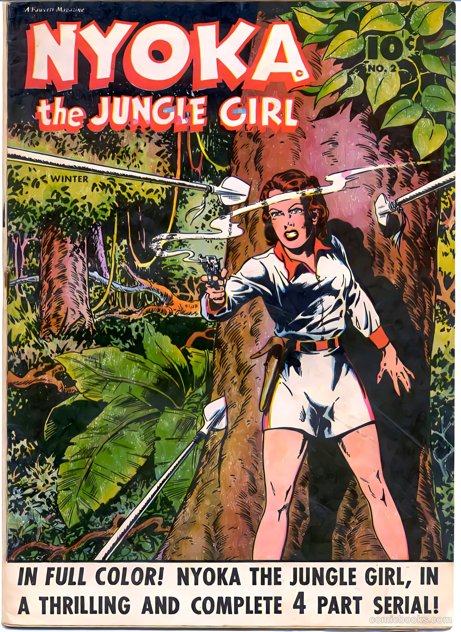 Nyoka the Jungle Girl #2