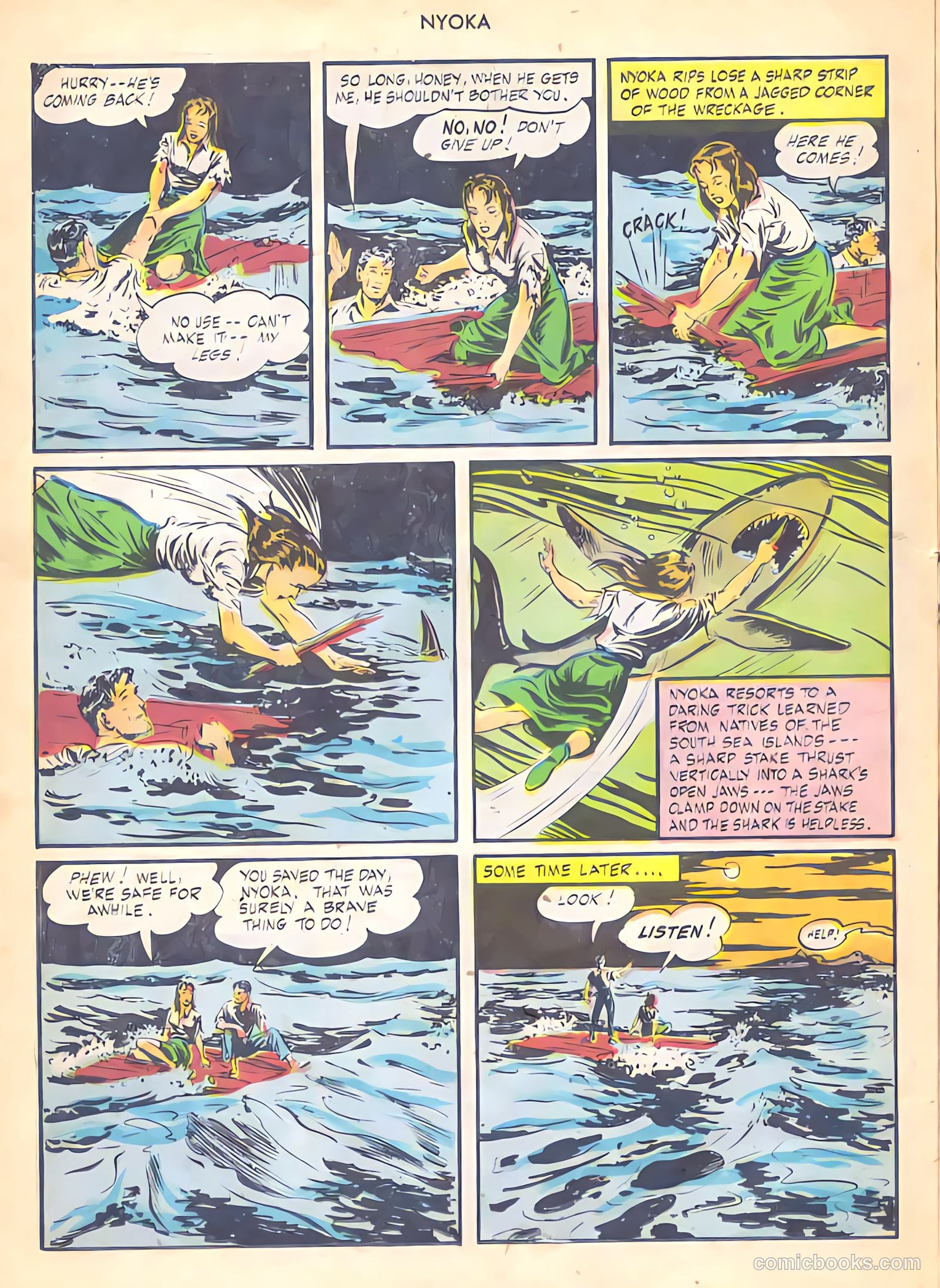 Nyoka the Jungle Girl #2 (1945) — page 14 of 32