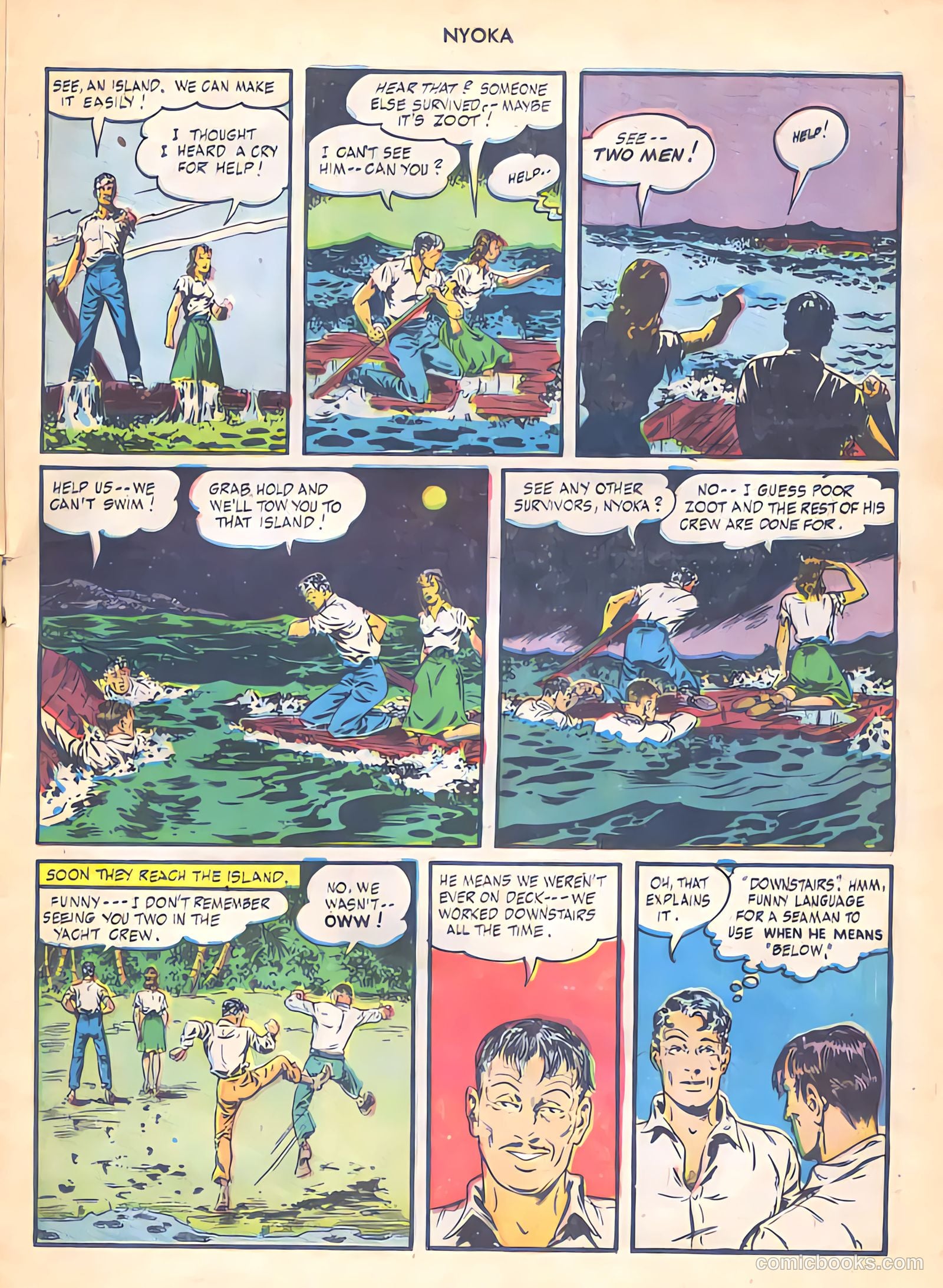 Nyoka the Jungle Girl #2 (1945) — page 15 of 32