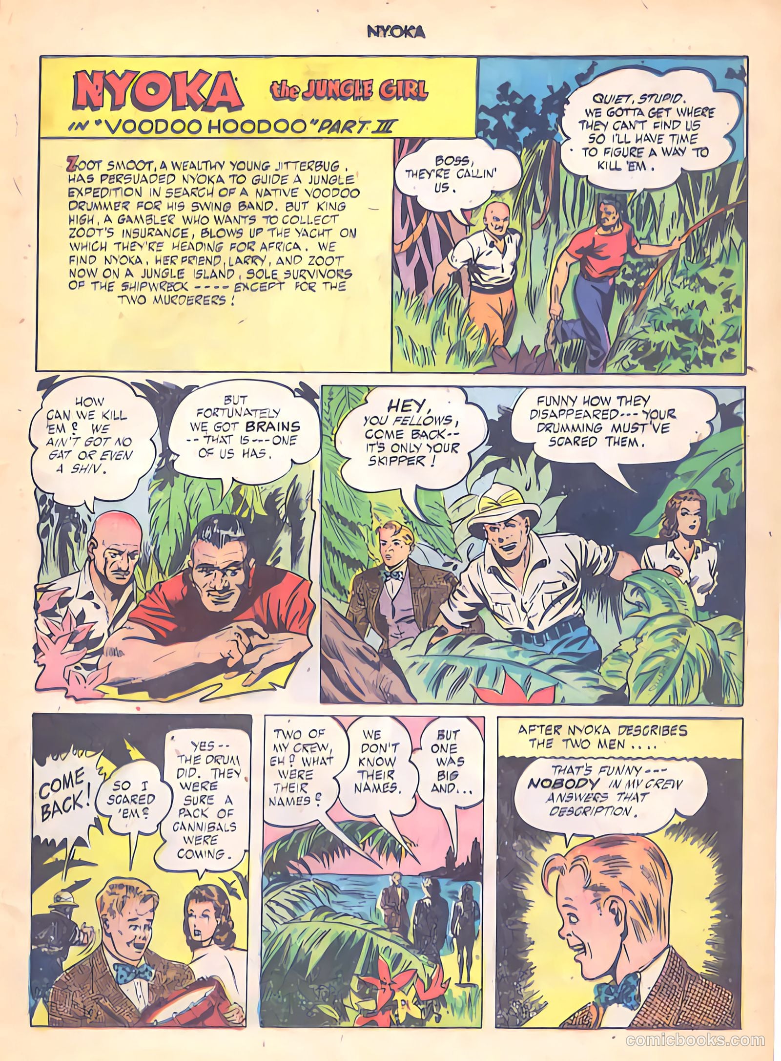 Nyoka the Jungle Girl #2 (1945) — page 17 of 32