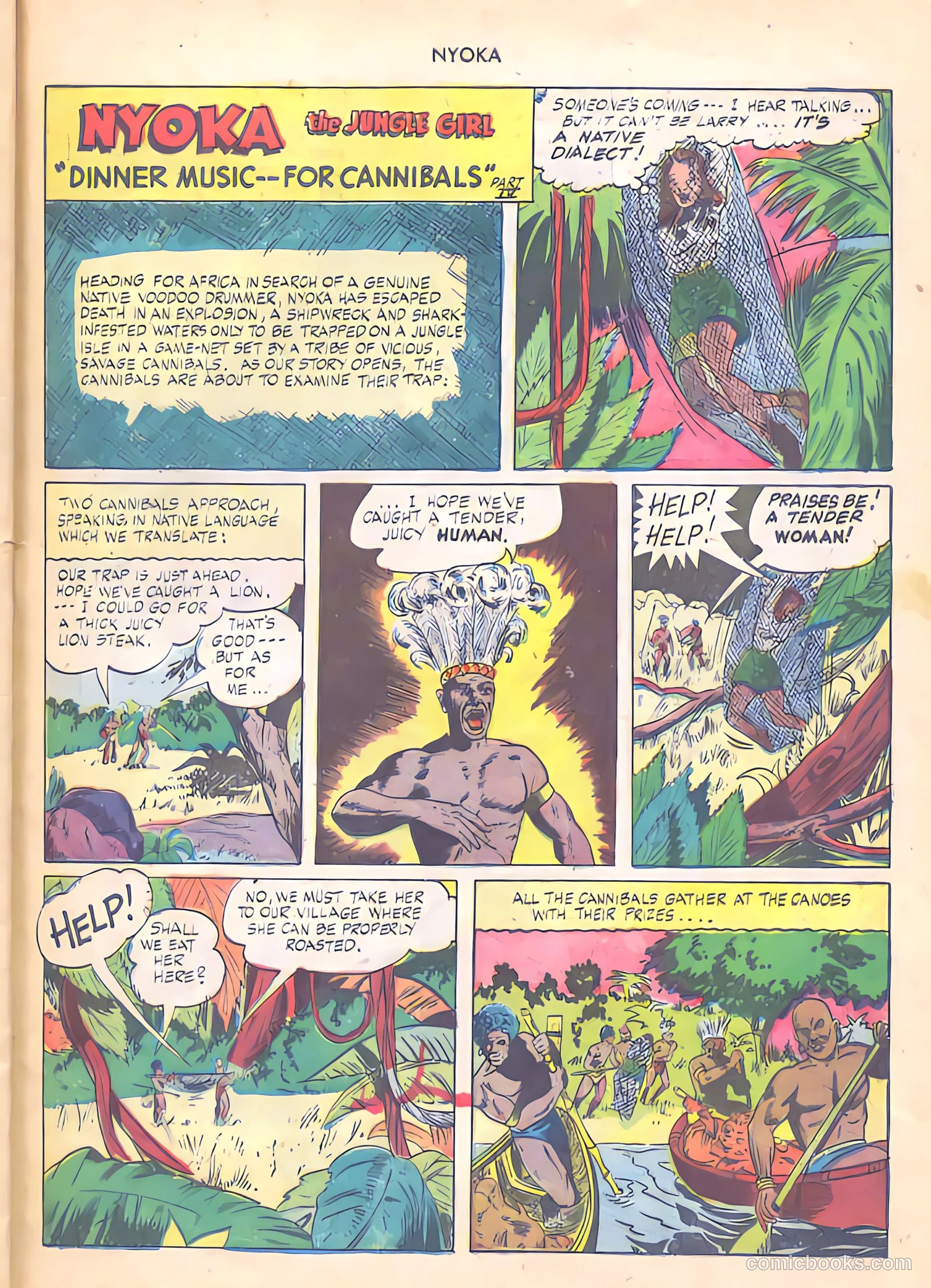Nyoka the Jungle Girl #2 (1945) — page 25 of 32