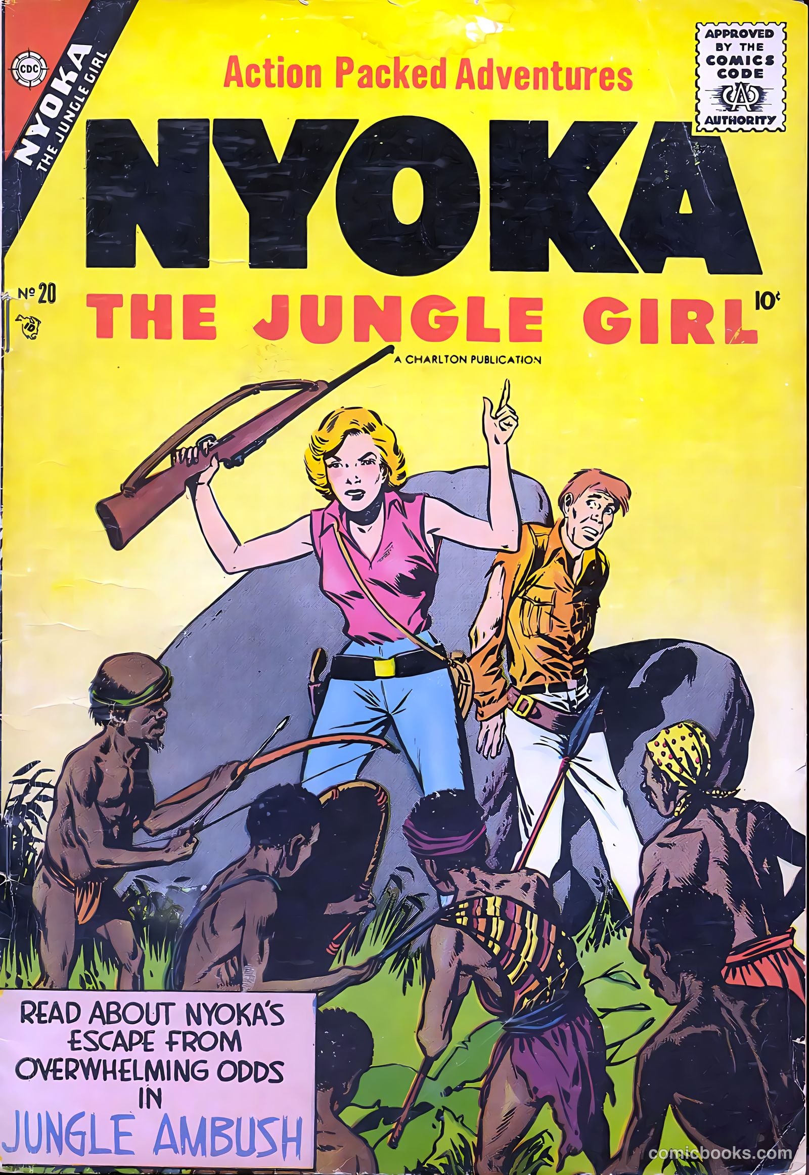 Nyoka the Jungle Girl #20
