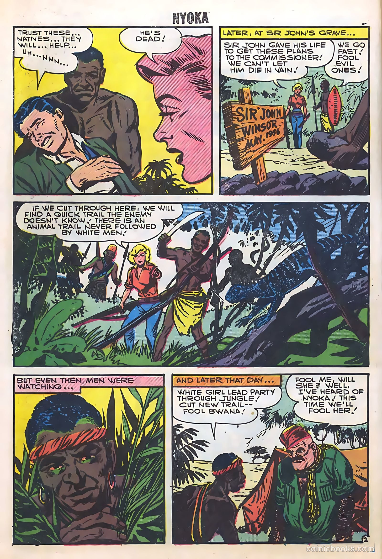 Nyoka the Jungle Girl #20 (1957) — page 4 of 36
