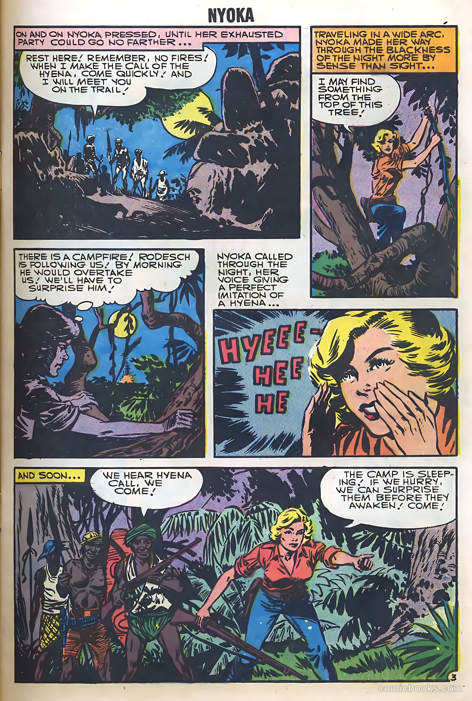 Nyoka the Jungle Girl #20 (1957) — page 5 of 36