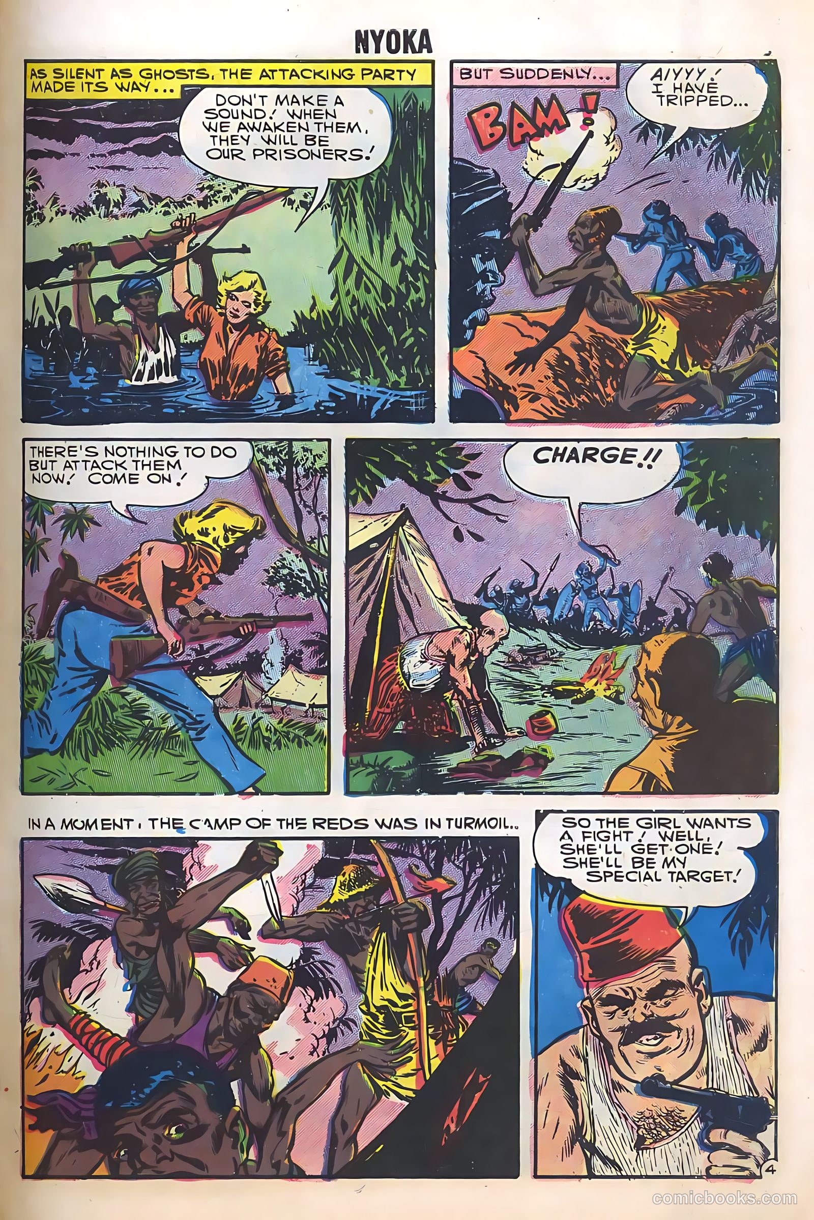 Nyoka the Jungle Girl #20 (1957) — page 7 of 36