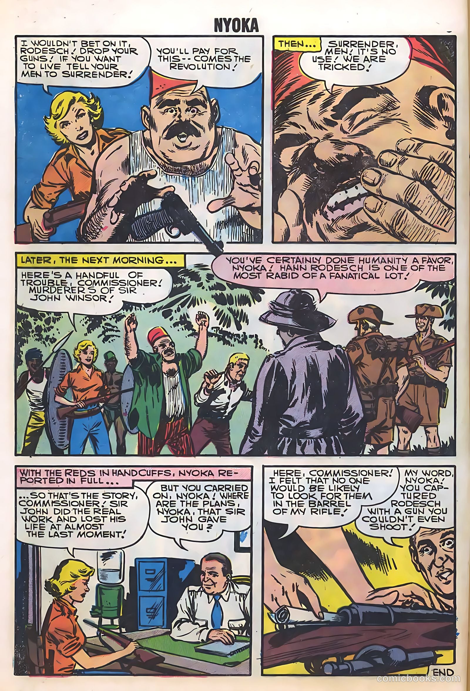 Nyoka the Jungle Girl #20 (1957) — page 8 of 36