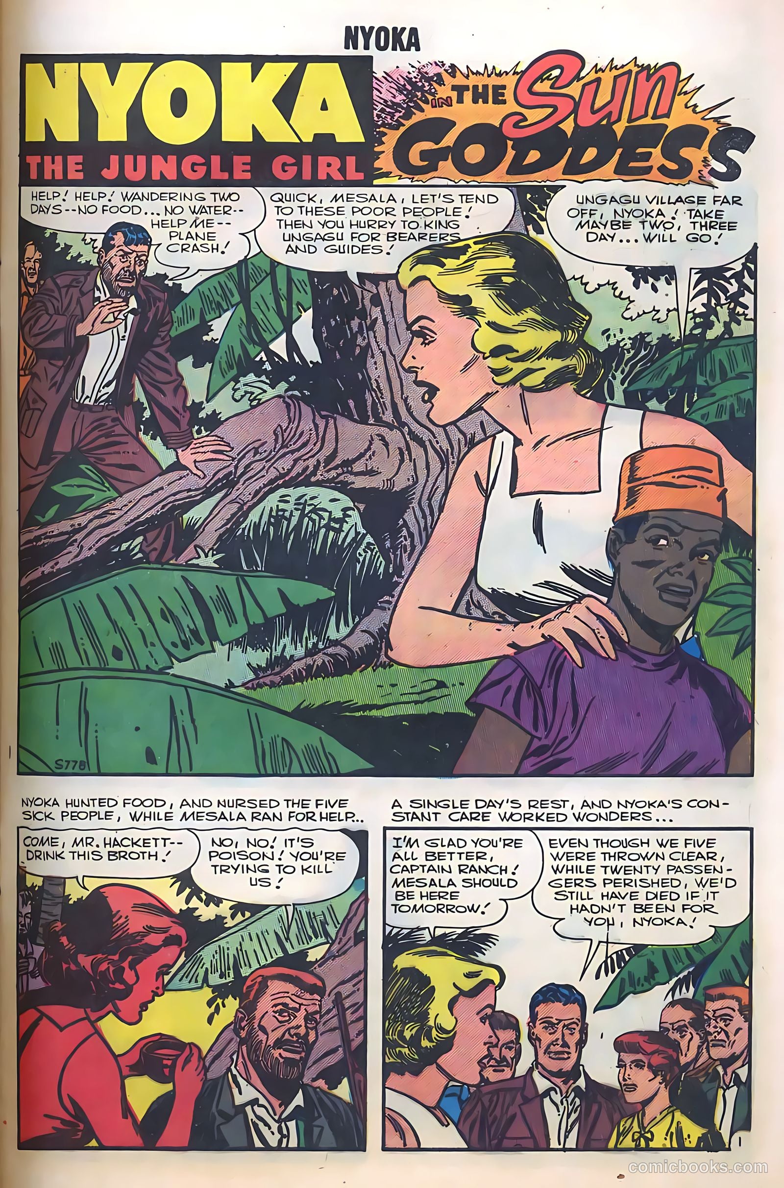 Nyoka the Jungle Girl #20 (1957) — page 9 of 36