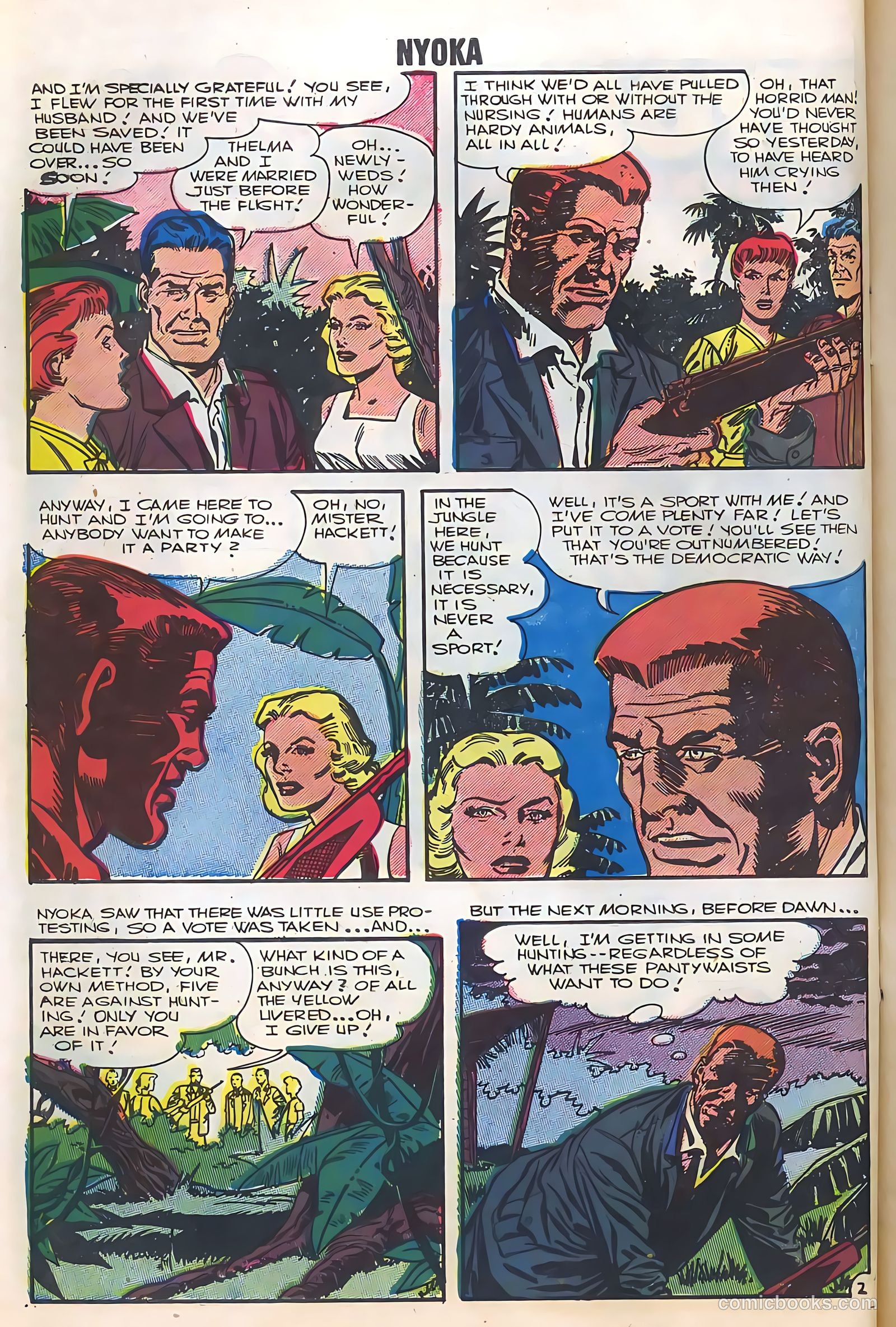 Nyoka the Jungle Girl #20 (1957) — page 10 of 36