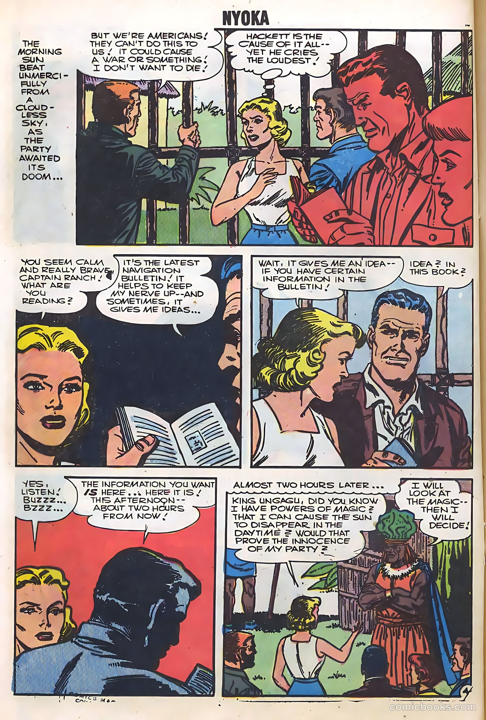 Nyoka the Jungle Girl #20 (1957) — page 12 of 36