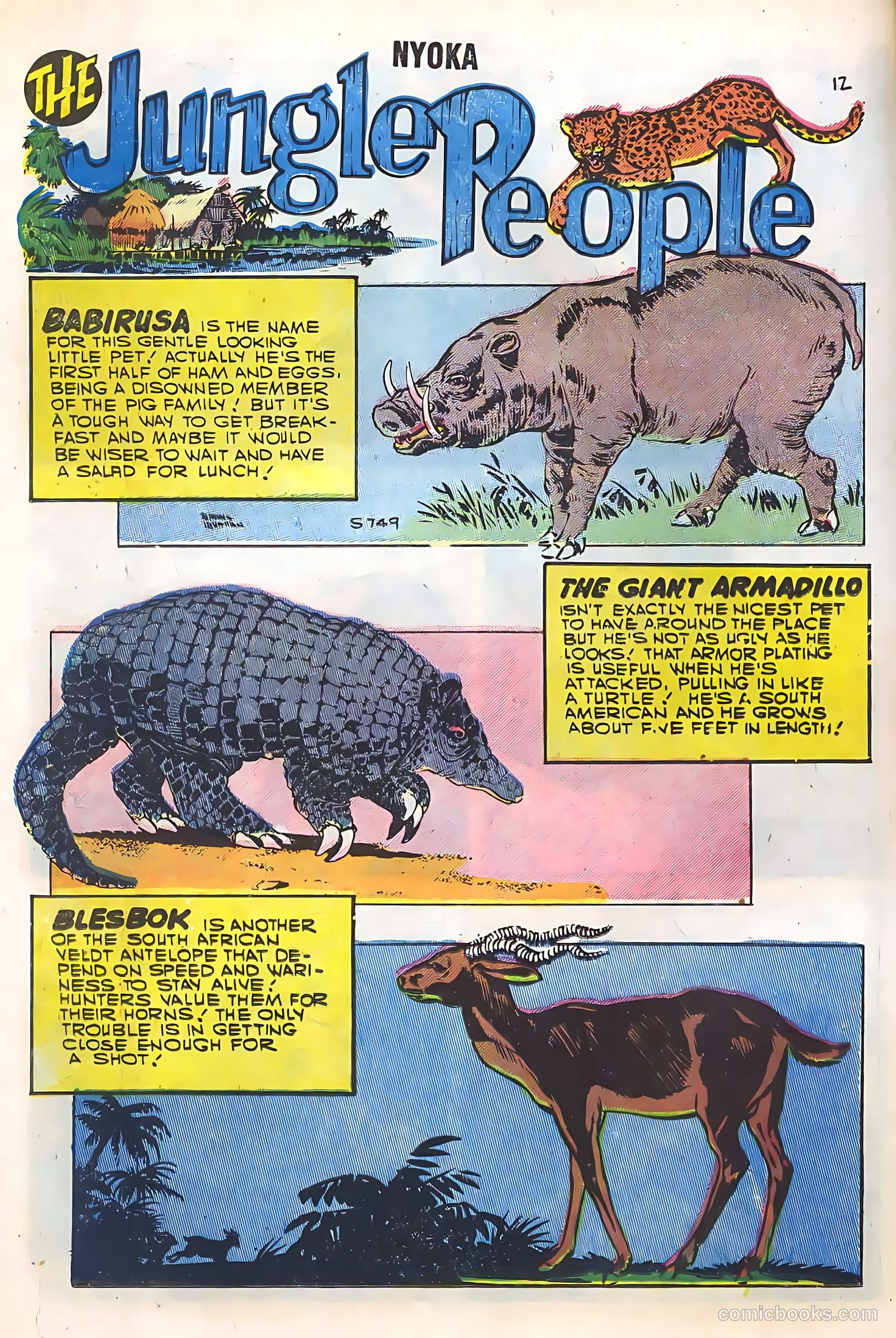 Nyoka the Jungle Girl #20 (1957) — page 14 of 36