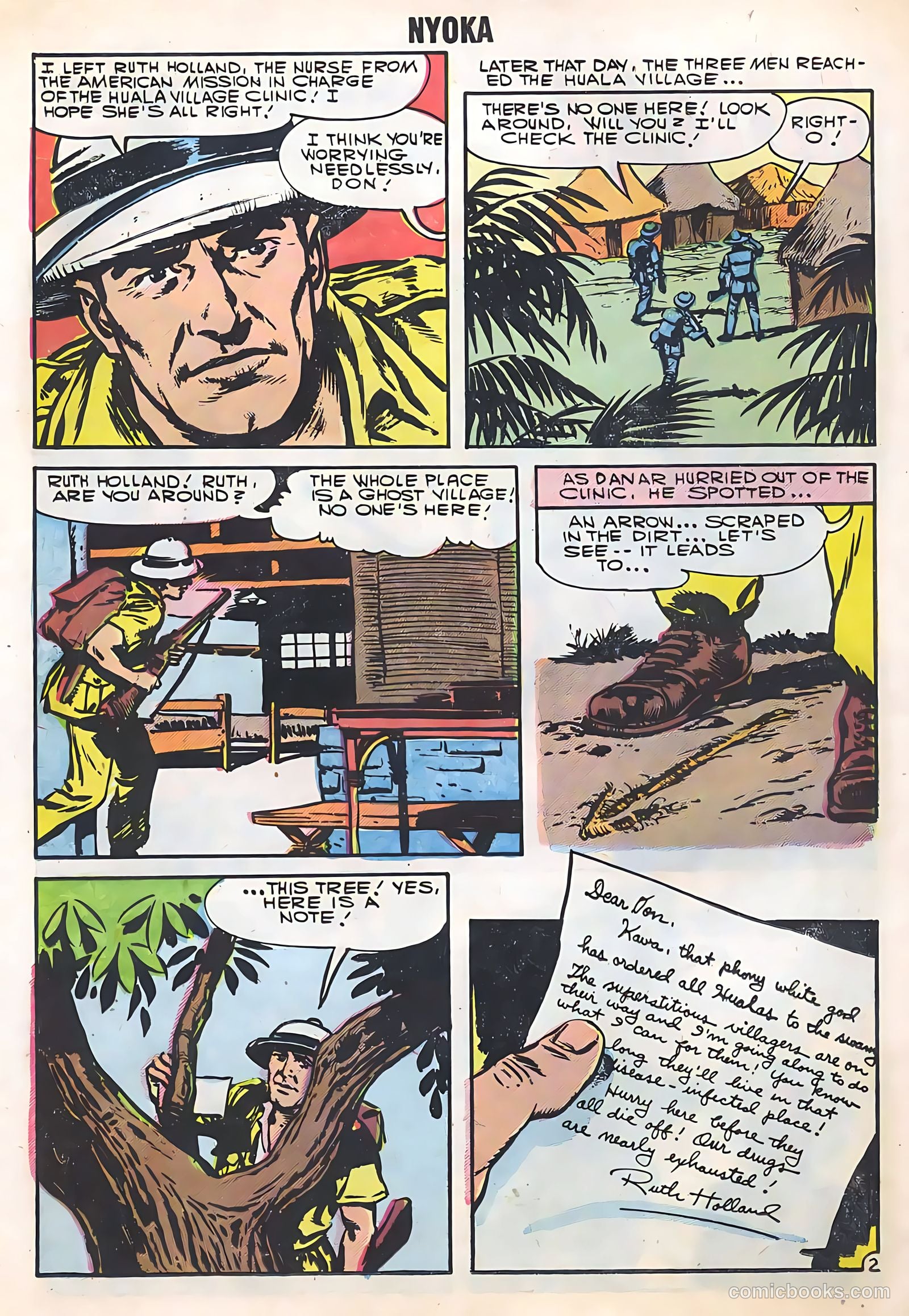 Nyoka the Jungle Girl #20 (1957) — page 26 of 36