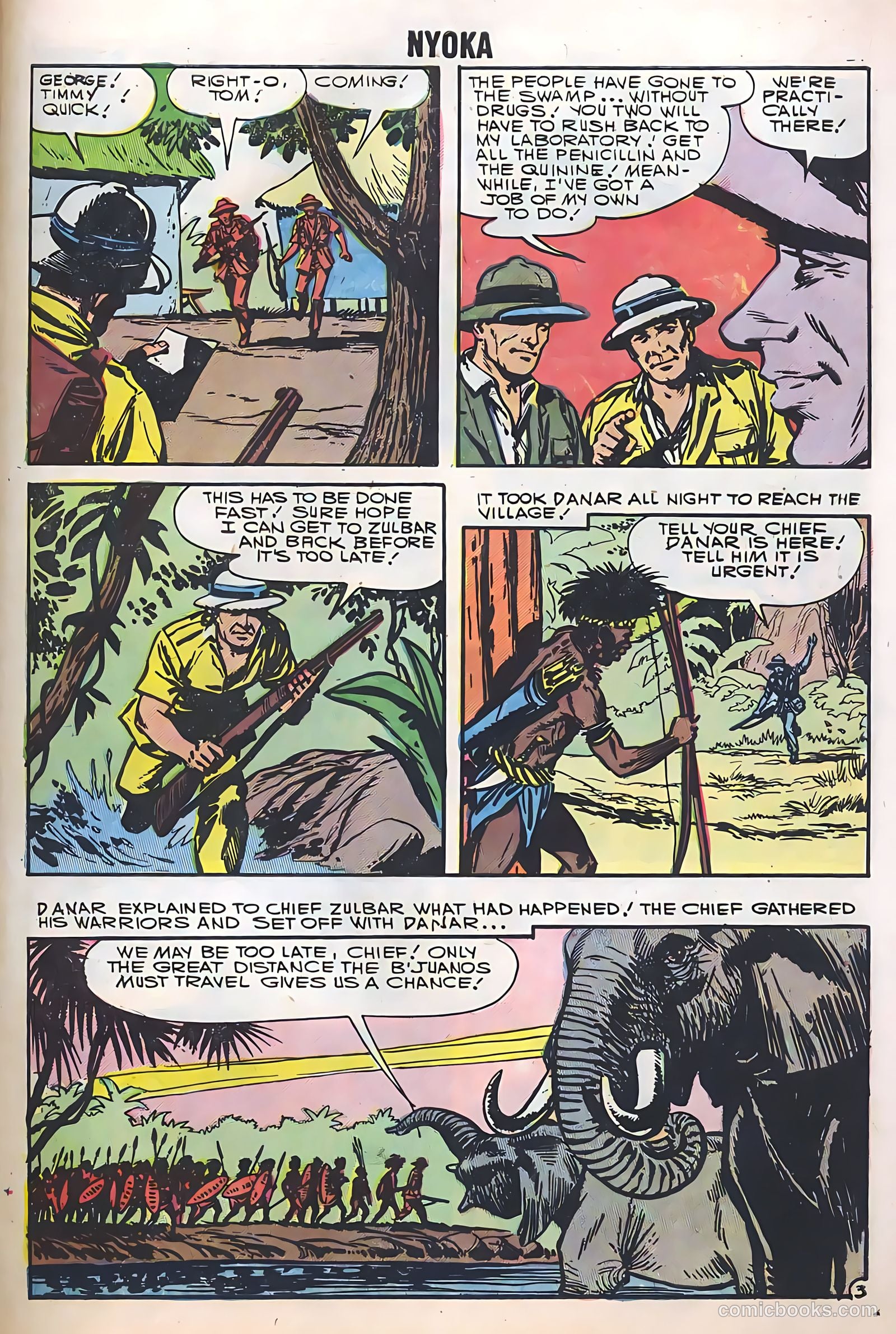 Nyoka the Jungle Girl #20 (1957) — page 27 of 36