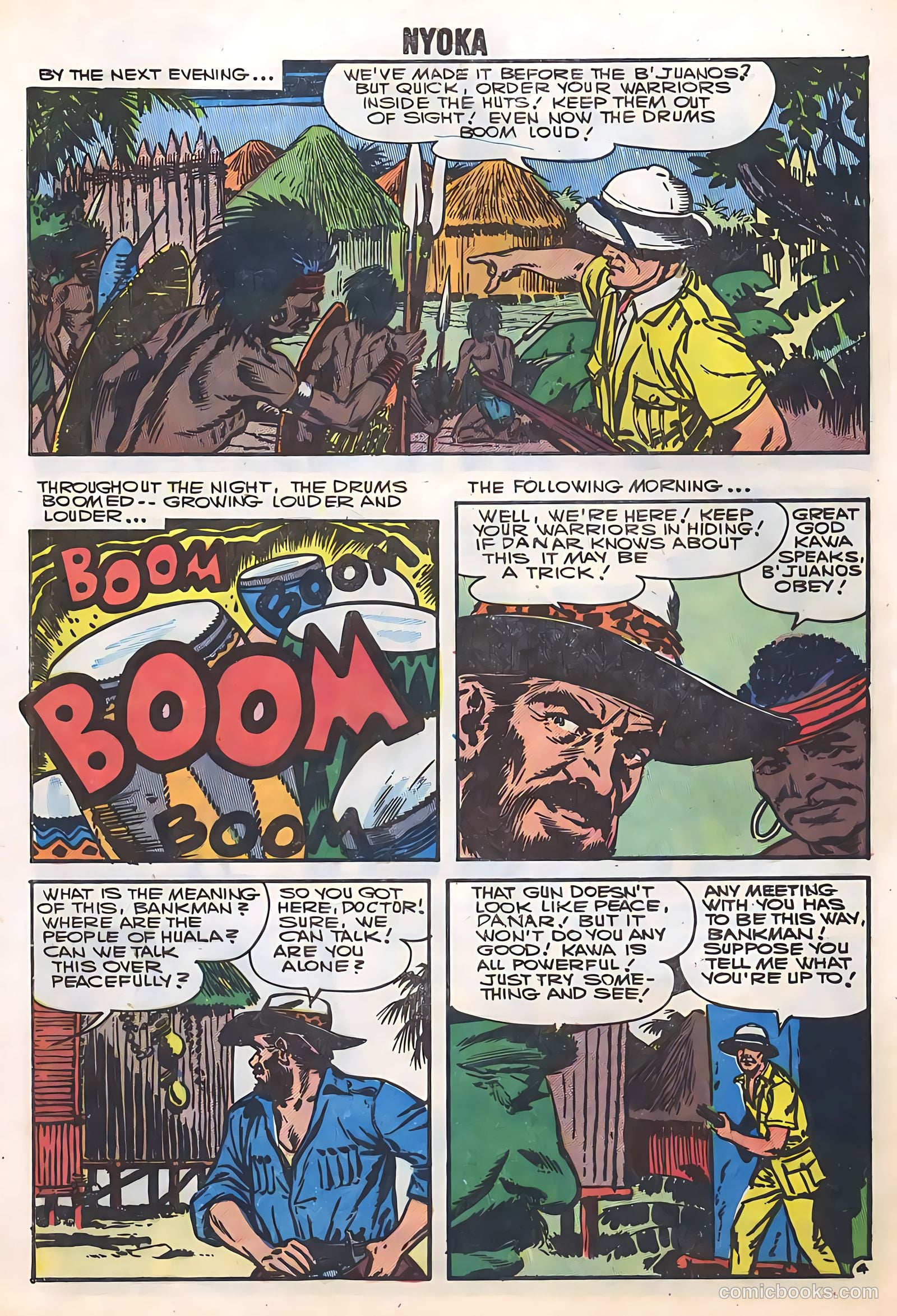 Nyoka the Jungle Girl #20 (1957) — page 28 of 36