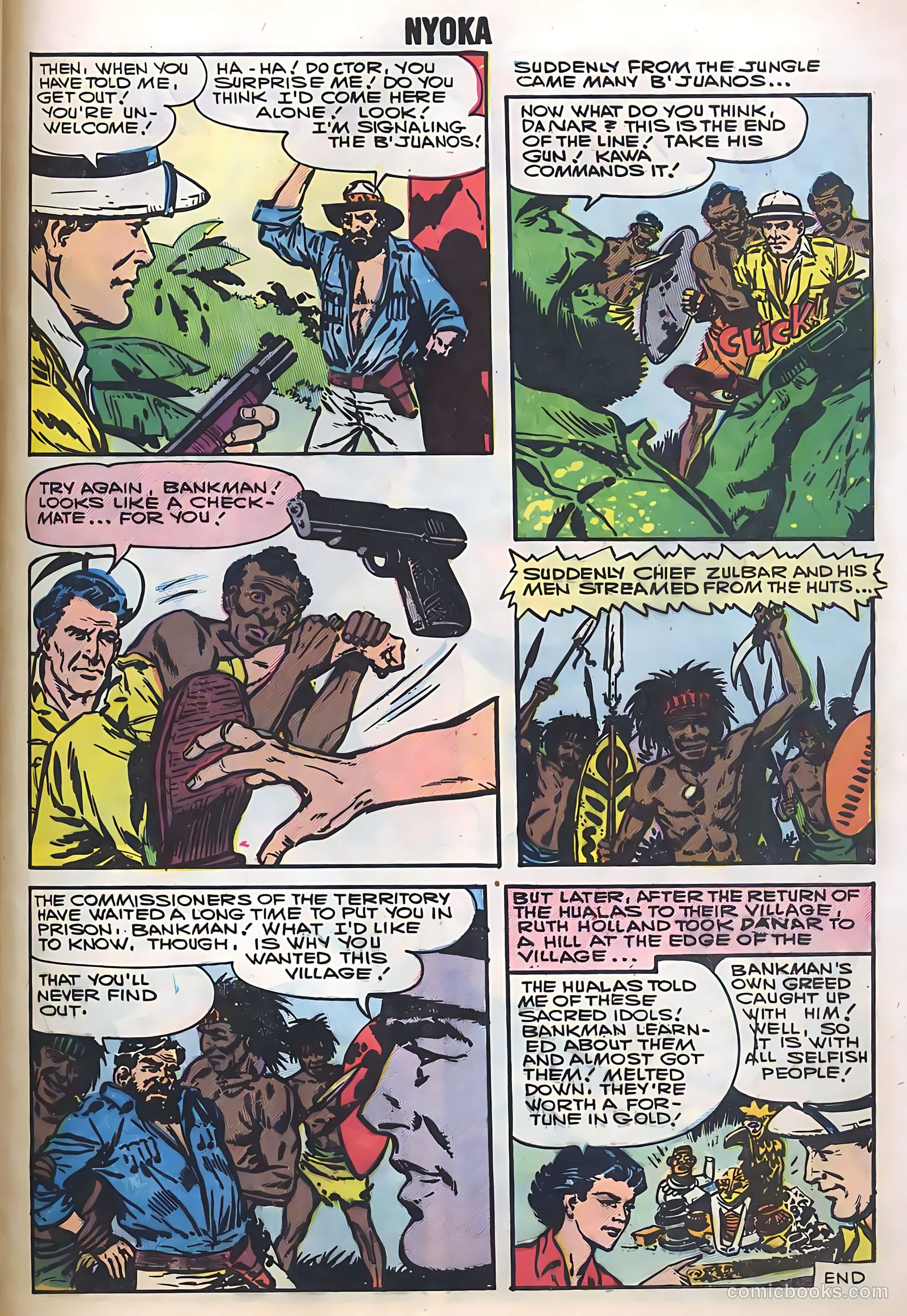 Nyoka the Jungle Girl #20 (1957) — page 29 of 36