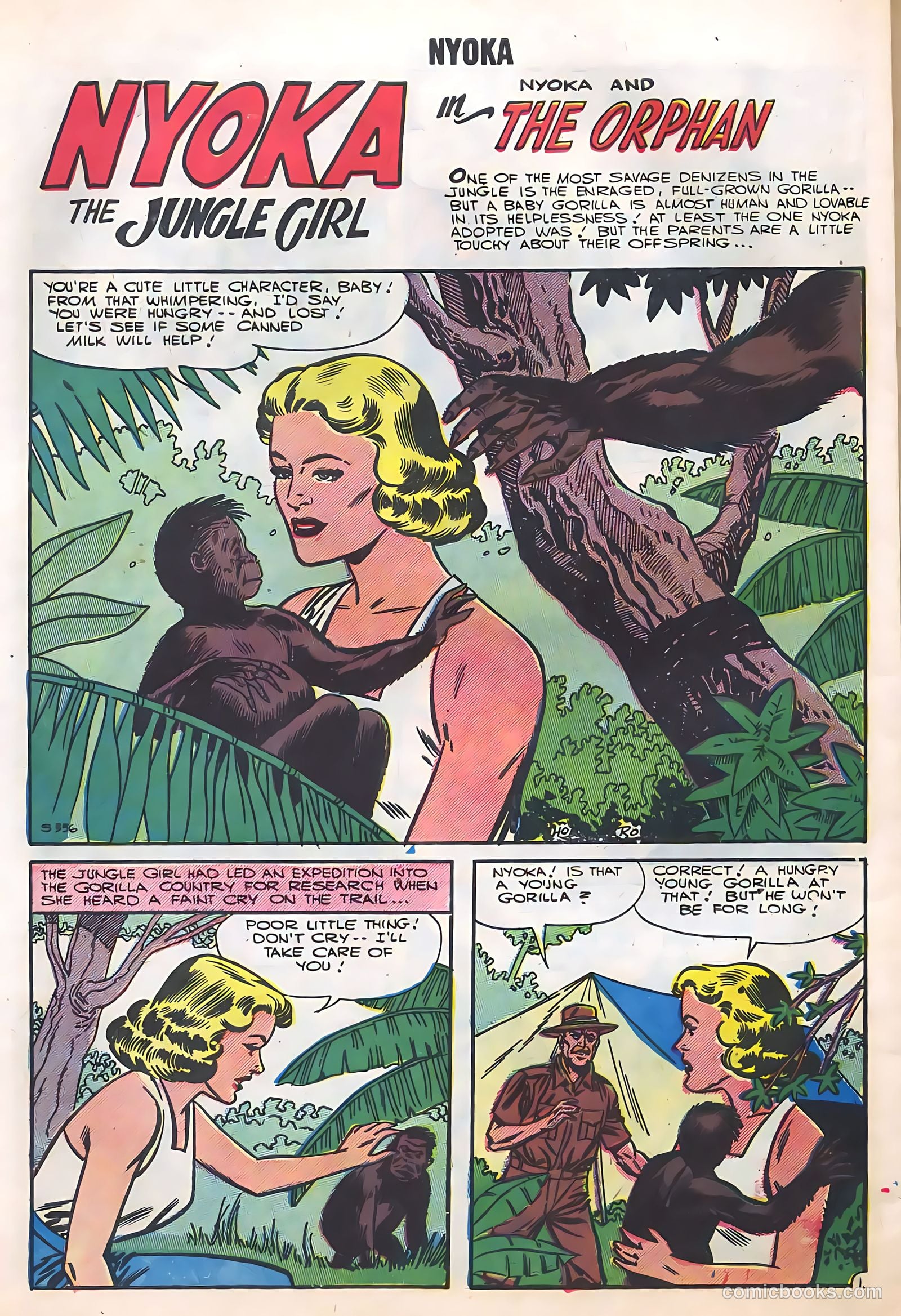 Nyoka the Jungle Girl #20 (1957) — page 30 of 36