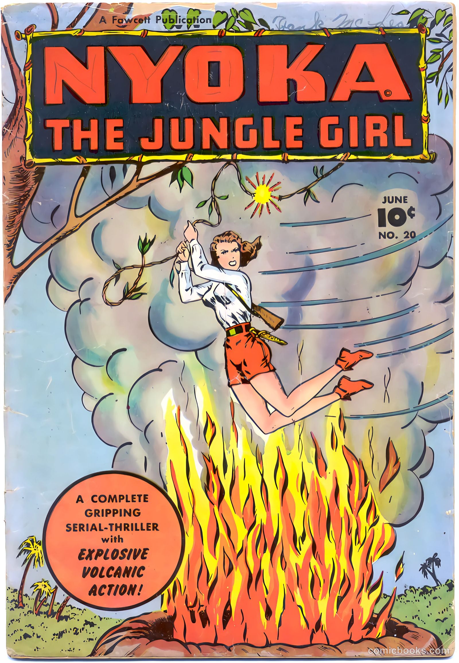 Nyoka the Jungle Girl #20