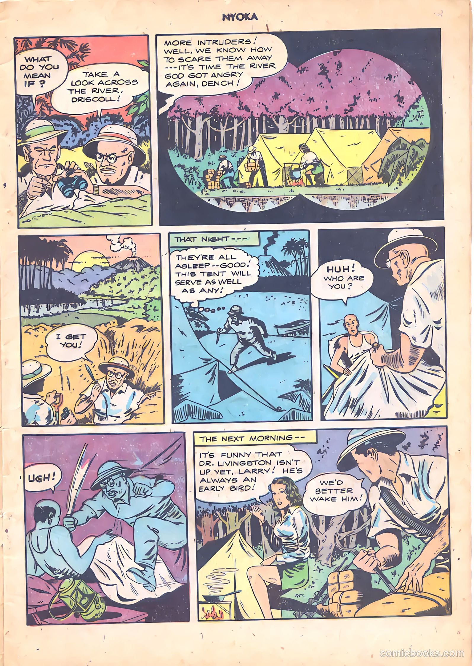 Nyoka the Jungle Girl #20 (1948) — page 5 of 36
