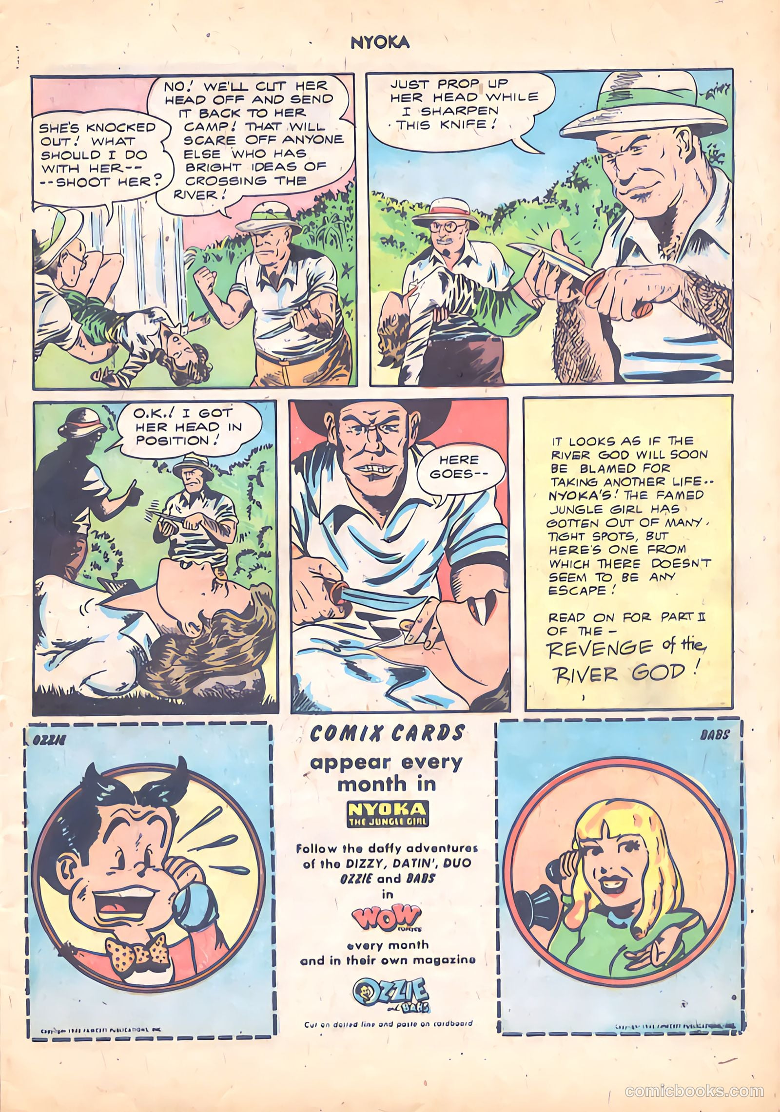 Nyoka the Jungle Girl #20 (1948) — page 9 of 36